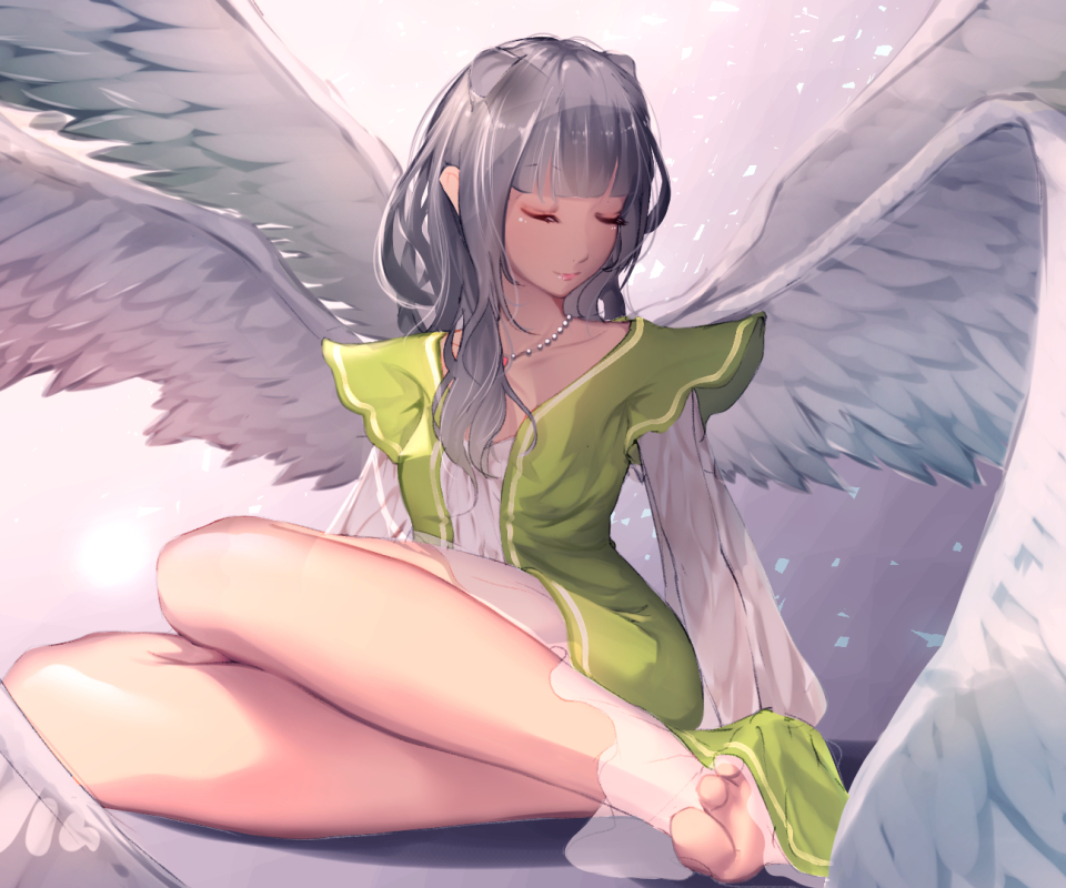 Free download wallpaper Anime, Angel on your PC desktop