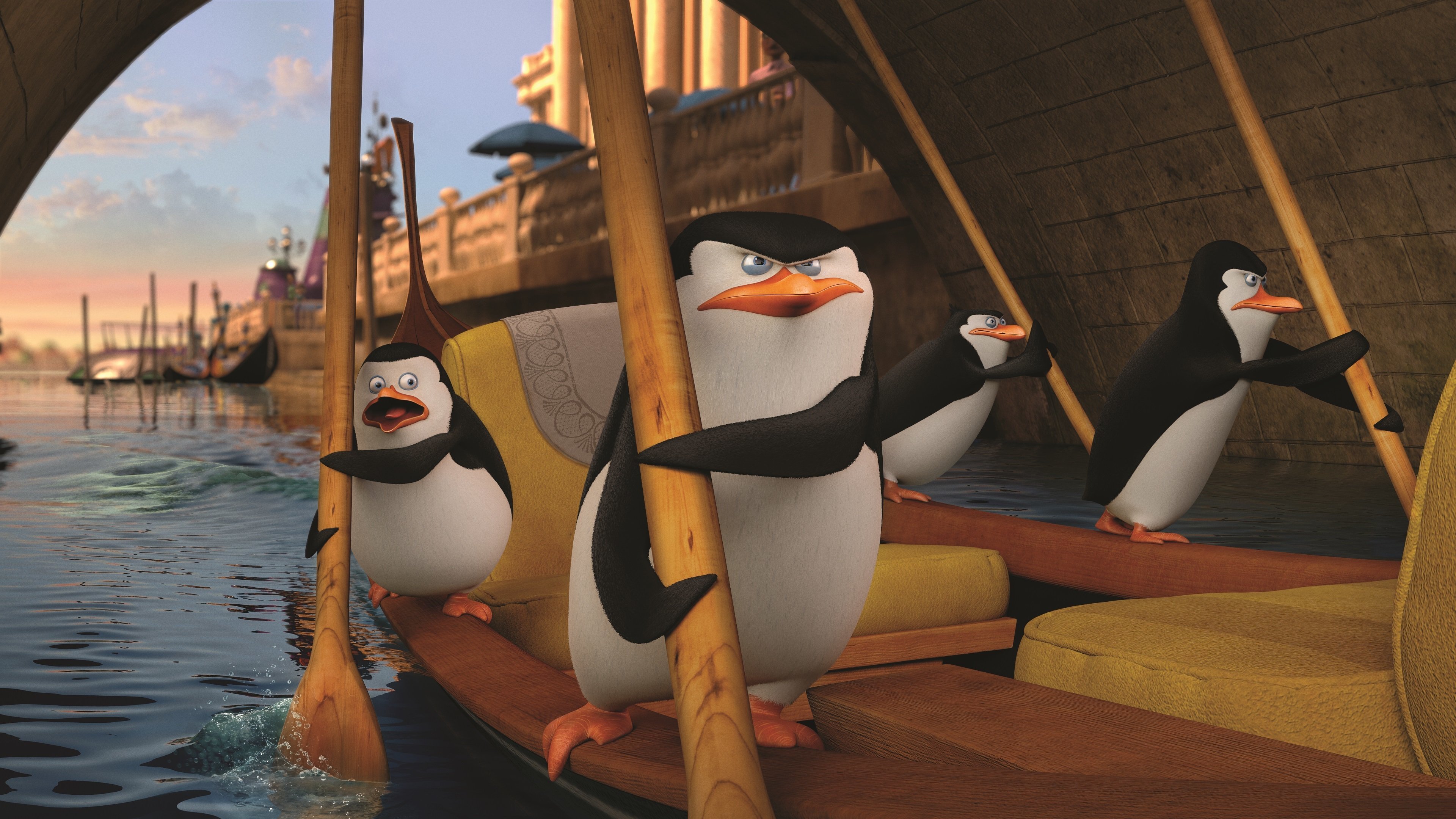699034 descargar fondo de pantalla los pingüinos de madagascar, películas: protectores de pantalla e imágenes gratis