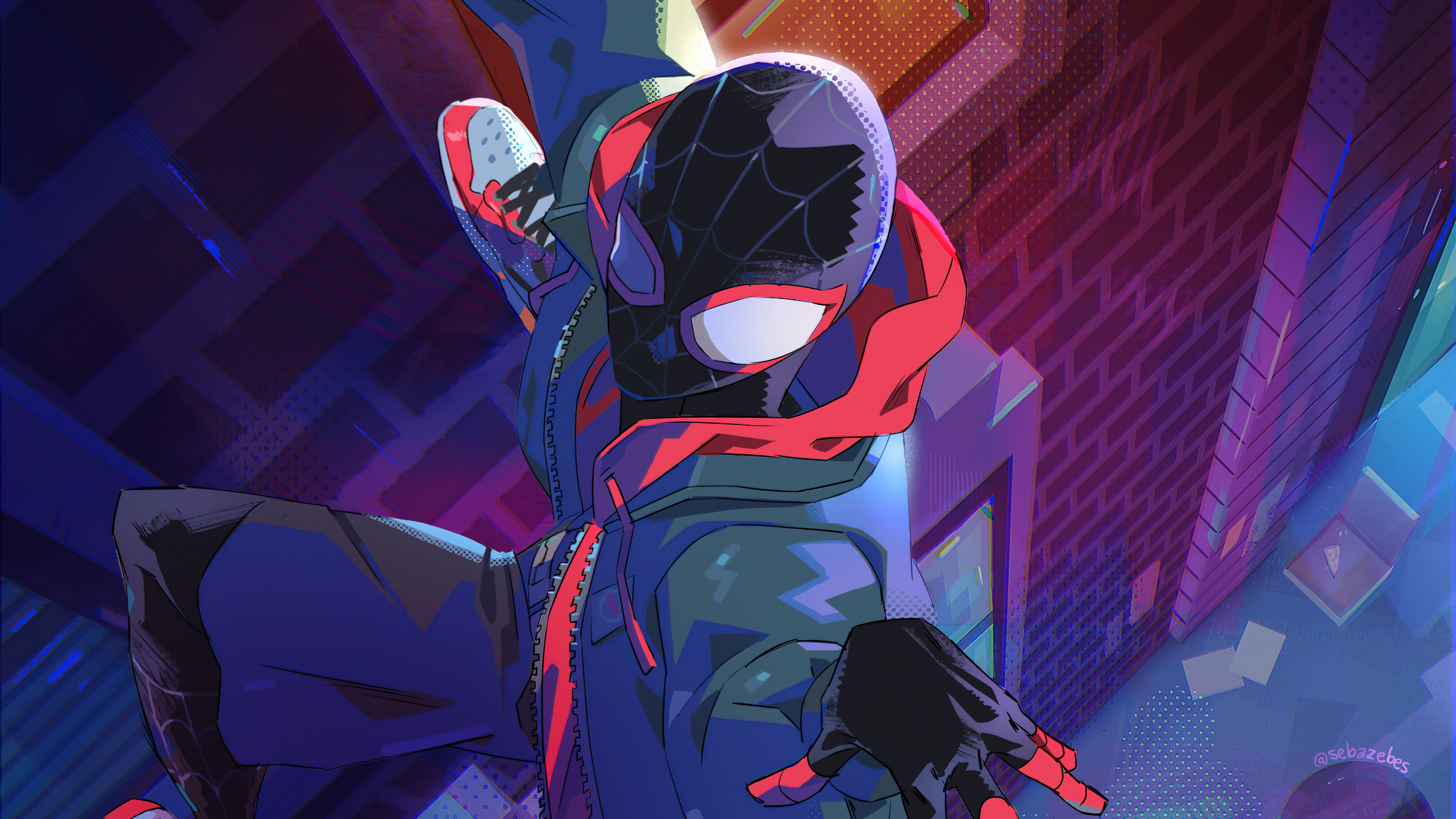 Free download wallpaper Spider Man, Comics, Miles Morales on your PC desktop