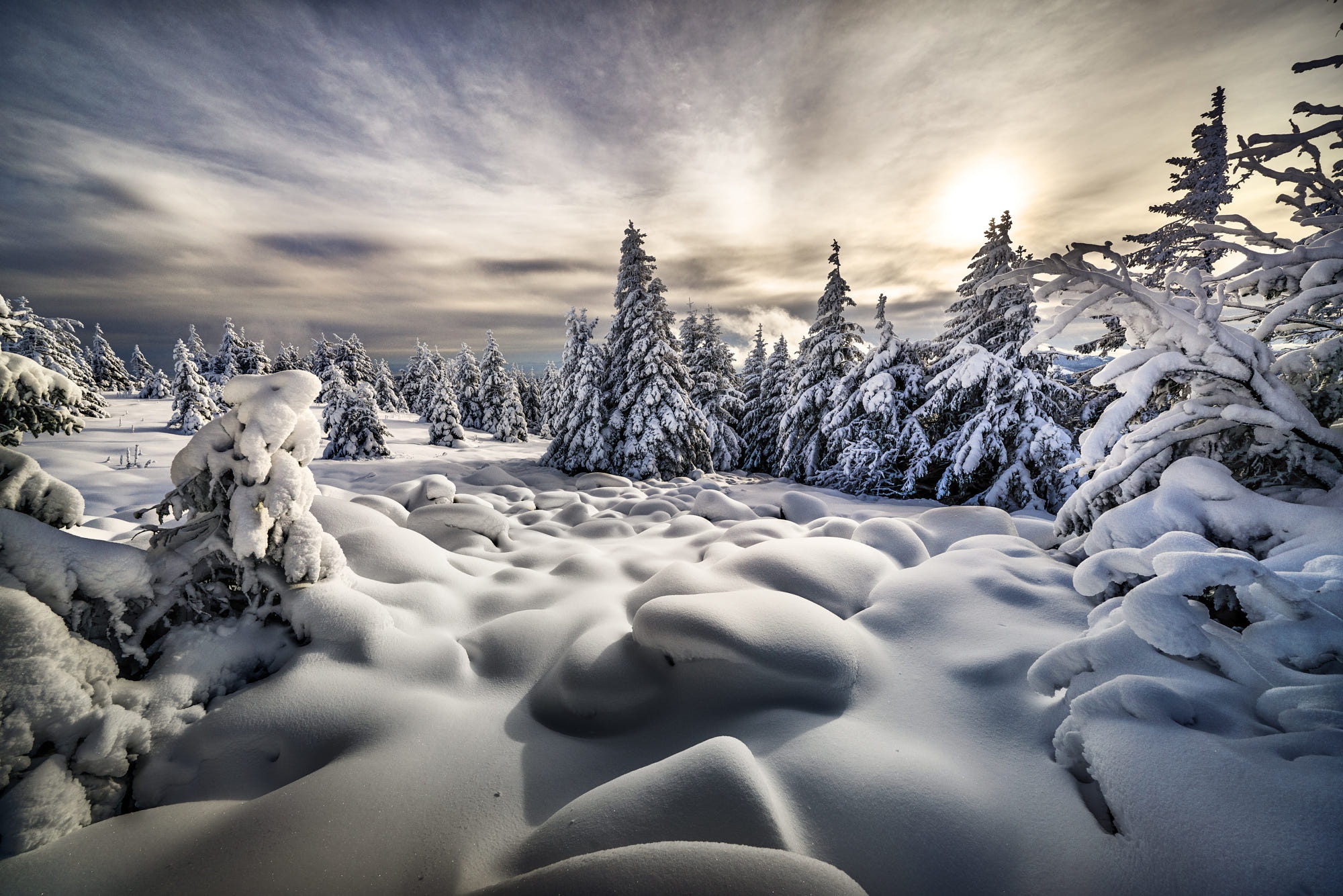 PCデスクトップに風景, 冬, 自然, 雪, 地球画像を無料でダウンロード