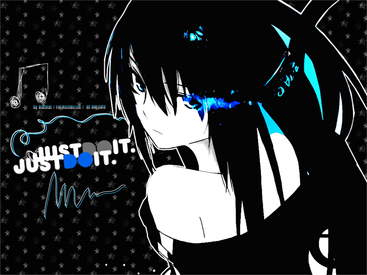 Téléchargez des papiers peints mobile Black Rock Shooter, Animé gratuitement.