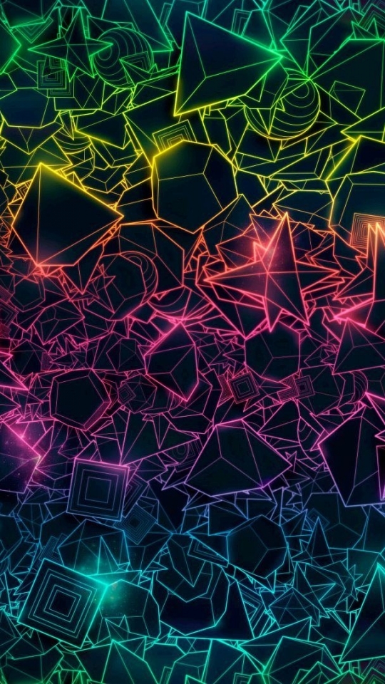 Download mobile wallpaper Abstract, Pink, Colors, Shapes, Artistic for free.