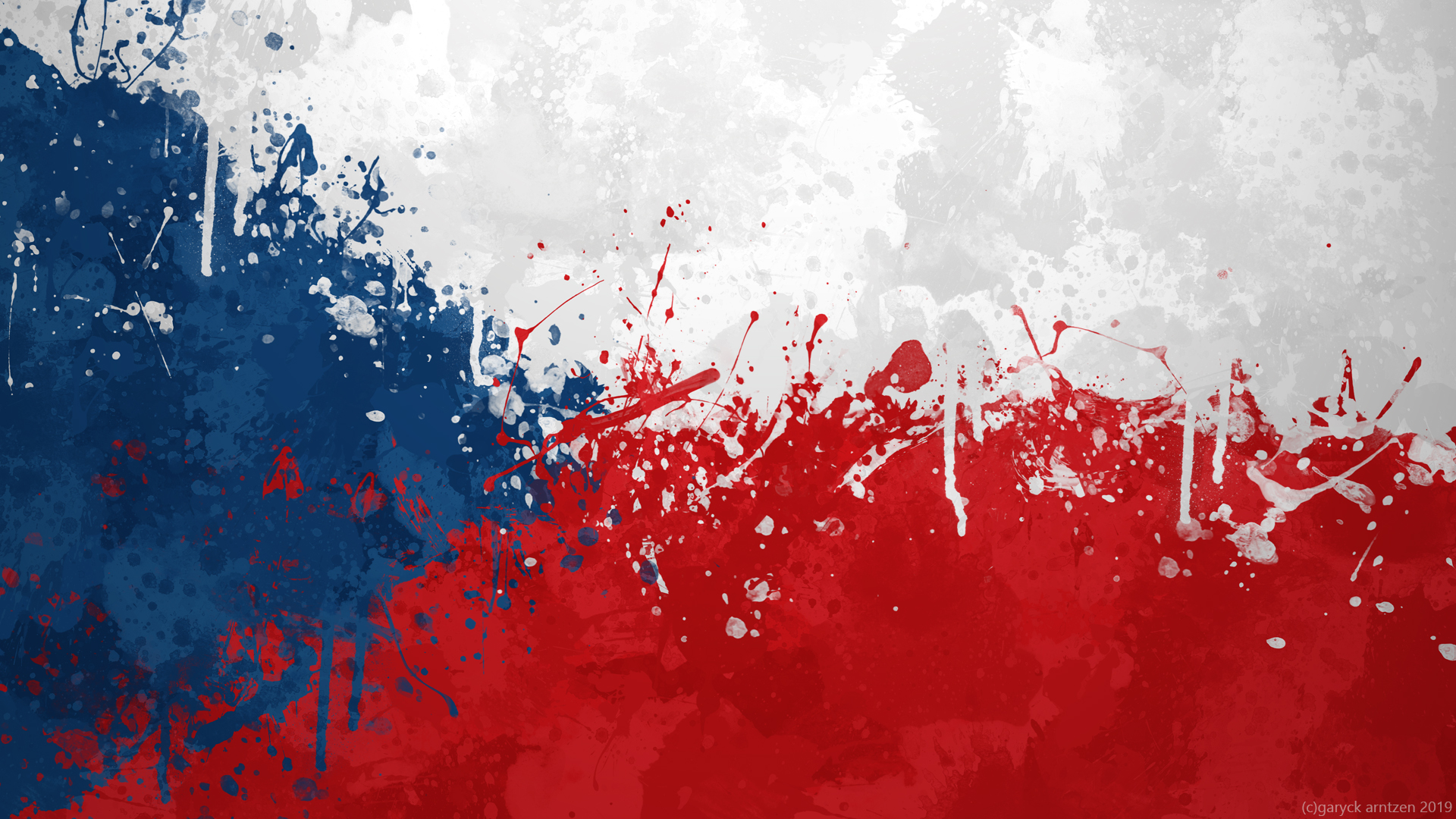 Популярные заставки и фоны Флаг Чешской Республики на компьютер
