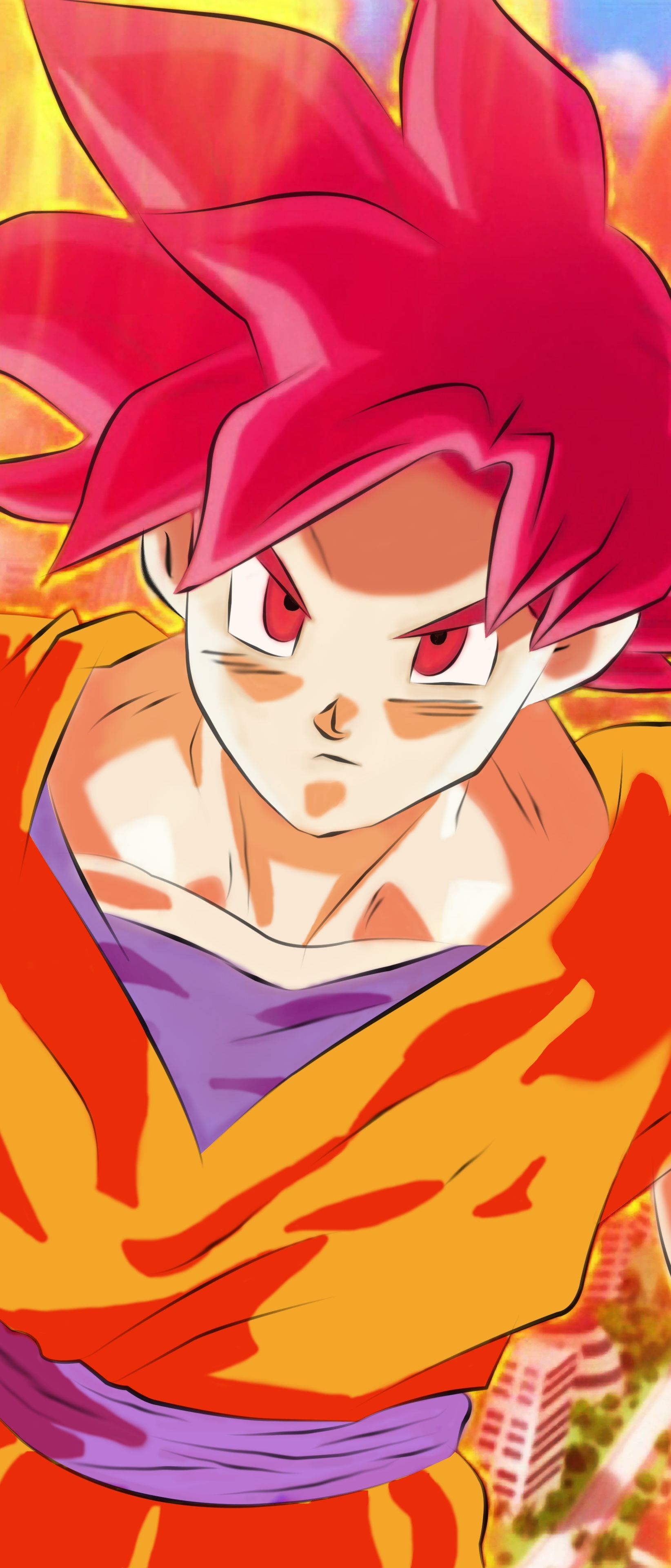 Download mobile wallpaper Anime, Dragon Ball Z, Dragon Ball, Goku, Super Saiyan, Super Saiyan God for free.