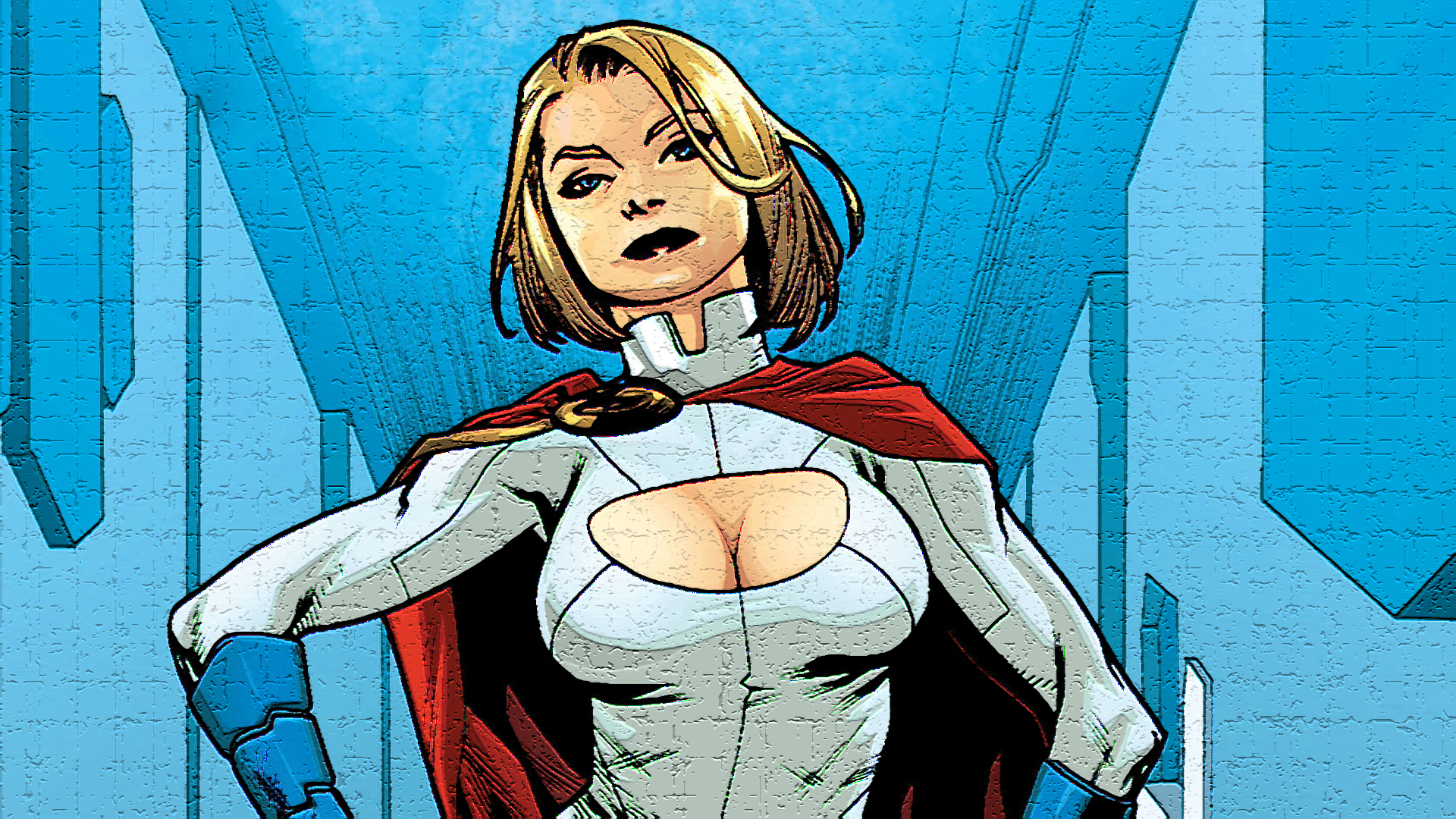 Laden Sie das Comics, Power Girl-Bild kostenlos auf Ihren PC-Desktop herunter