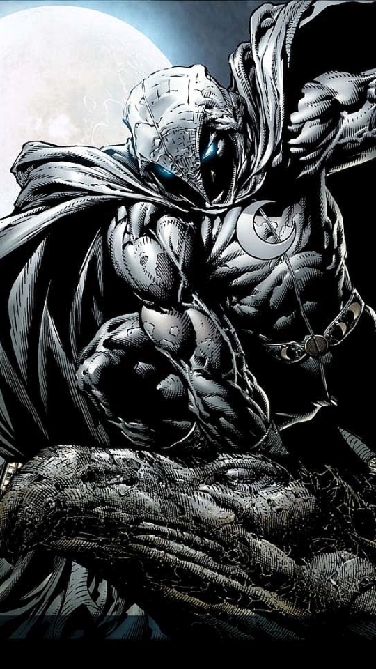 Handy-Wallpaper Comics, Moon Knight kostenlos herunterladen.