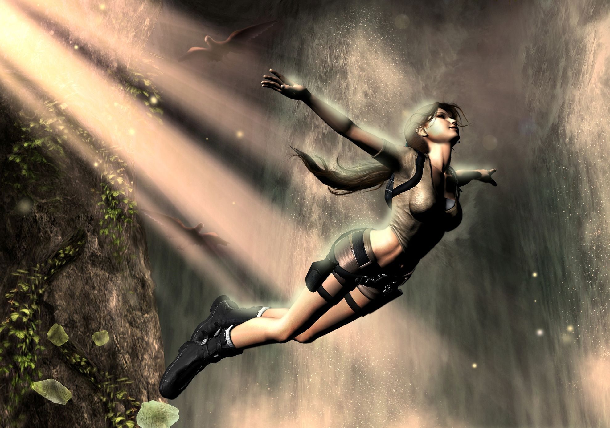 Laden Sie Lara Croft Tomb Raider: Legend HD-Desktop-Hintergründe herunter