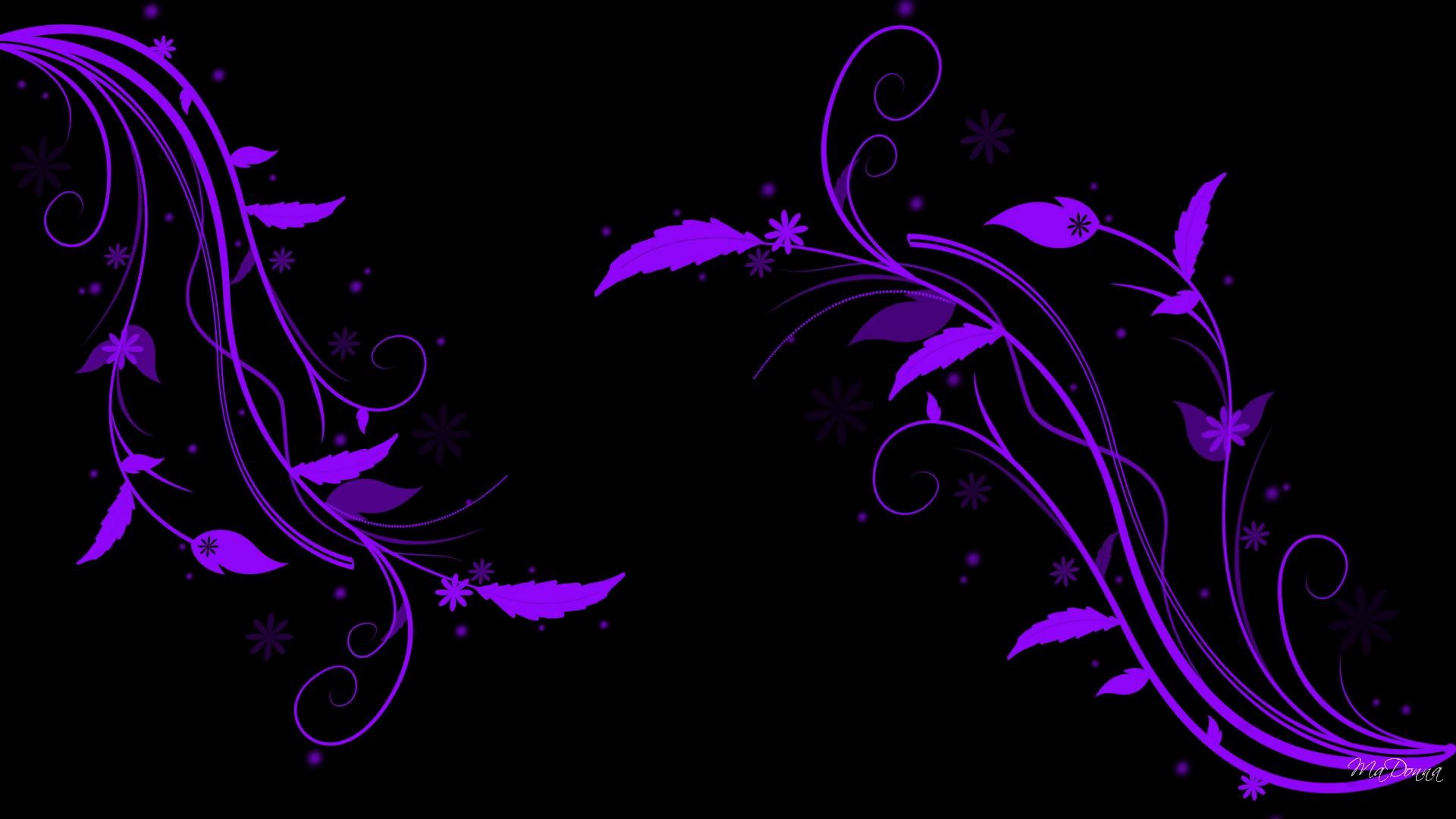 無料モバイル壁紙葉, 概要, 紫のをダウンロードします。