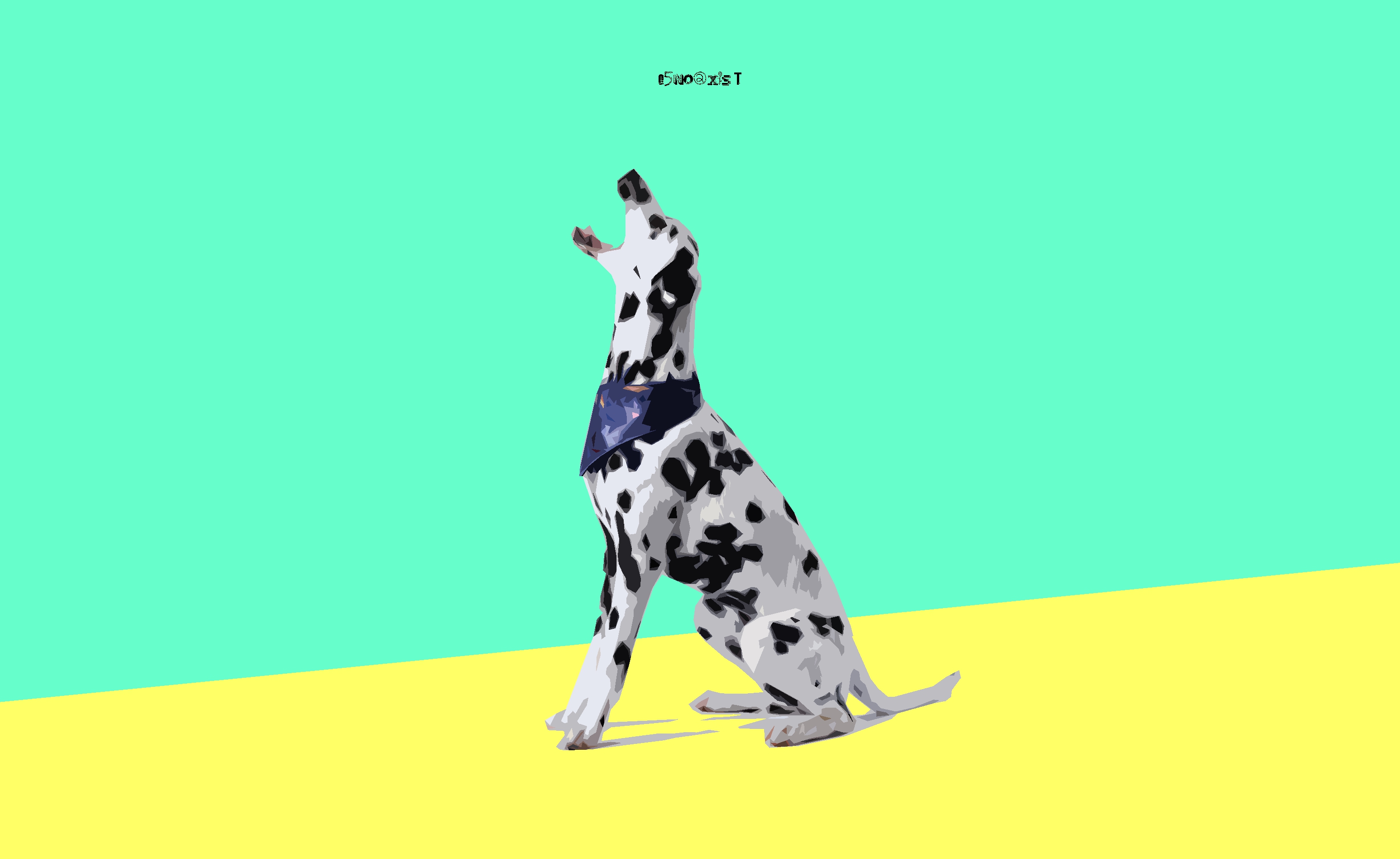 Free download wallpaper Dogs, Dog, Animal, Dalmatian, Simple, Minimalist on your PC desktop