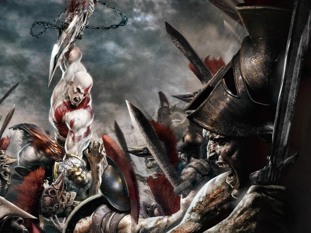 Descarga gratuita de fondo de pantalla para móvil de God Of War, Guerra, Fantasma, Videojuego, Kratos (Dios De La Guerra).