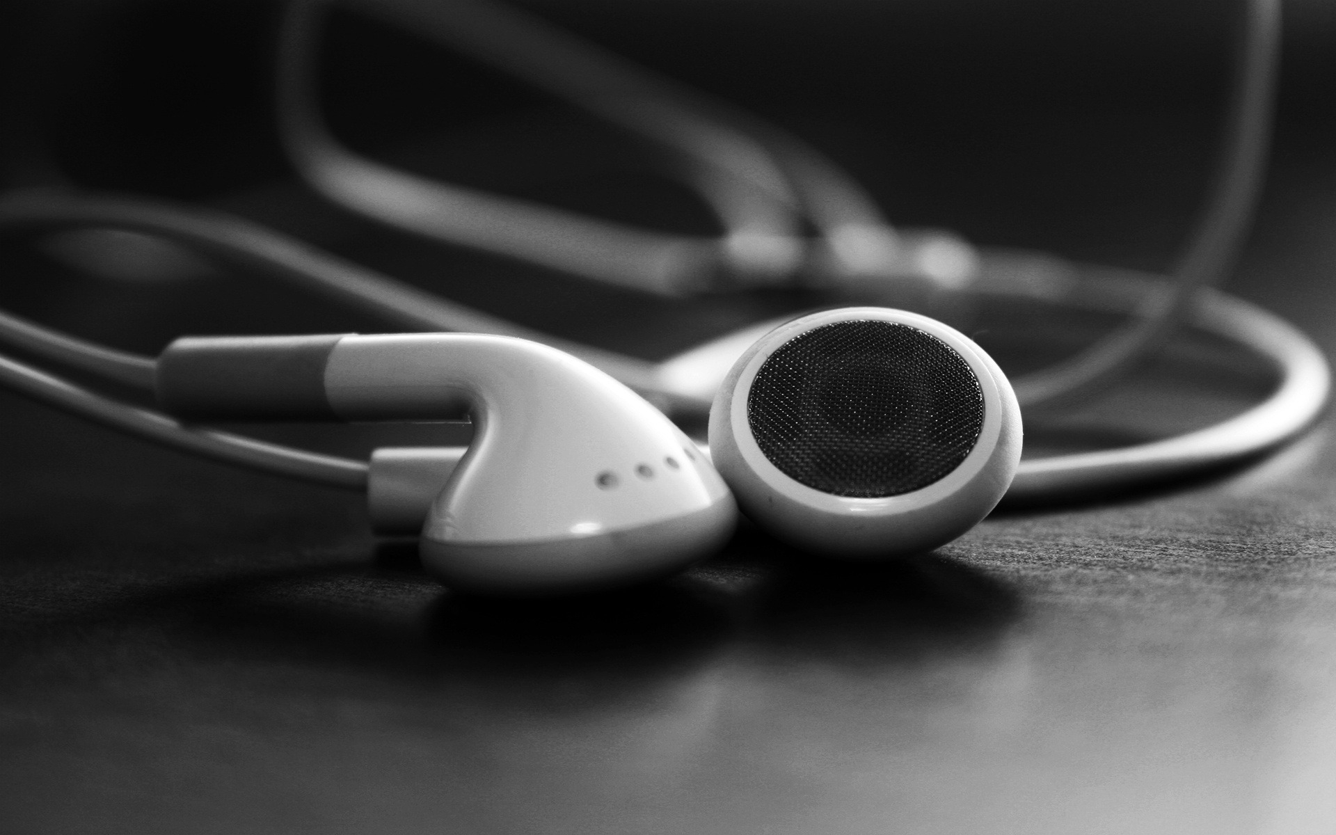 objects, headphones, gray Image for desktop