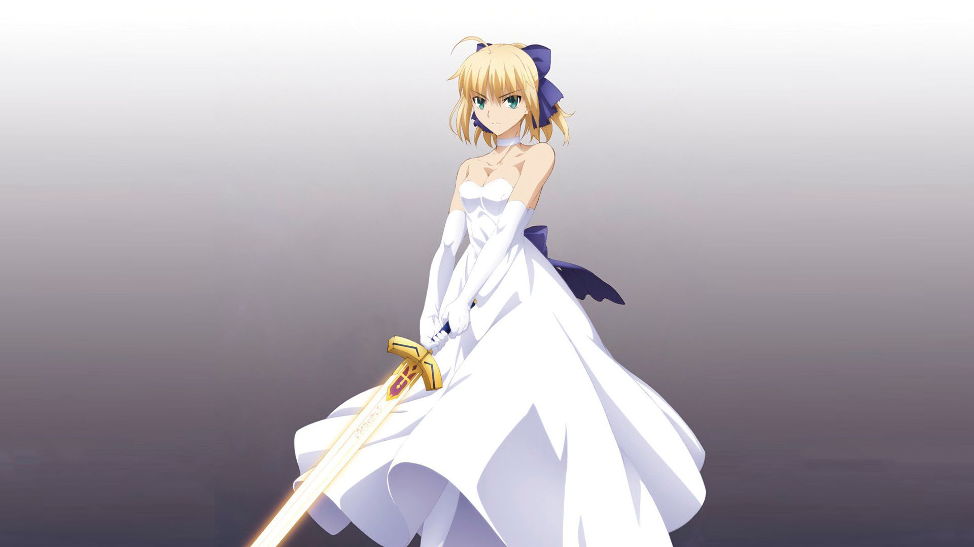 Free download wallpaper Anime, Dress, Sword, Saber (Fate Series), Fate/stay Night: Unlimited Blade Works, Artoria Pendragon, Fate Series on your PC desktop
