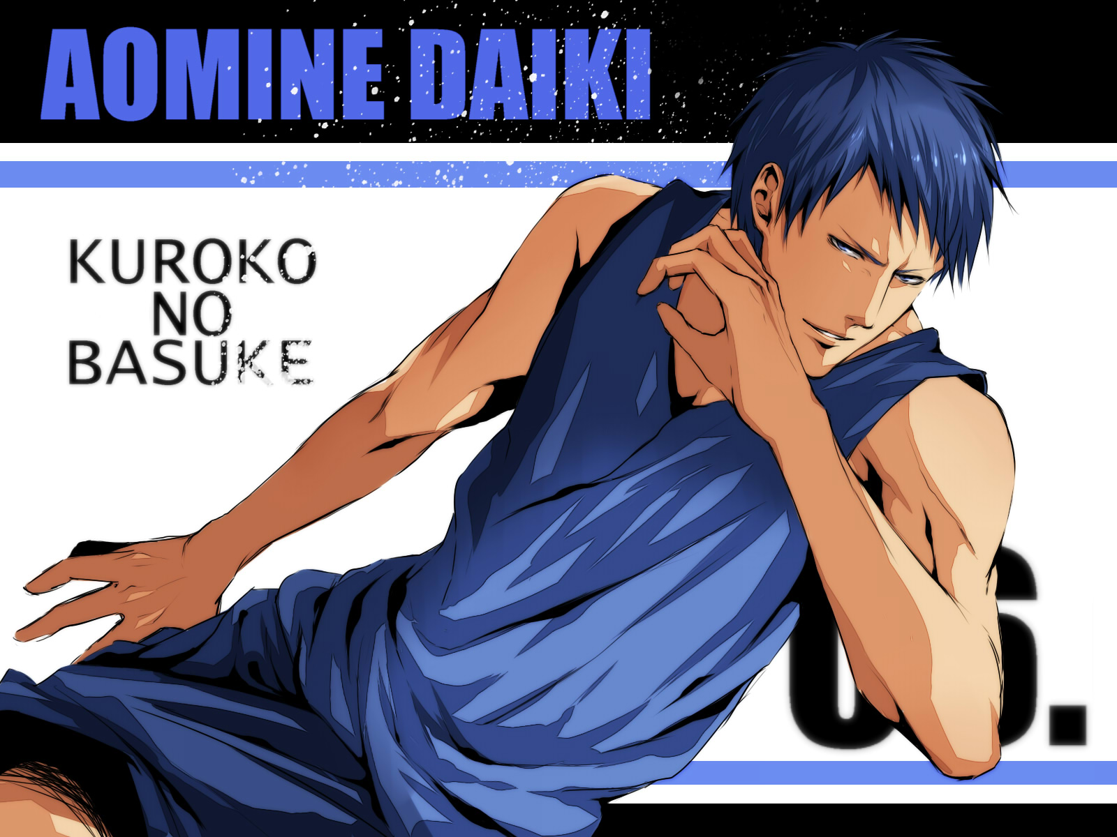 anime, kuroko's basketball, basketball, daiki aomine