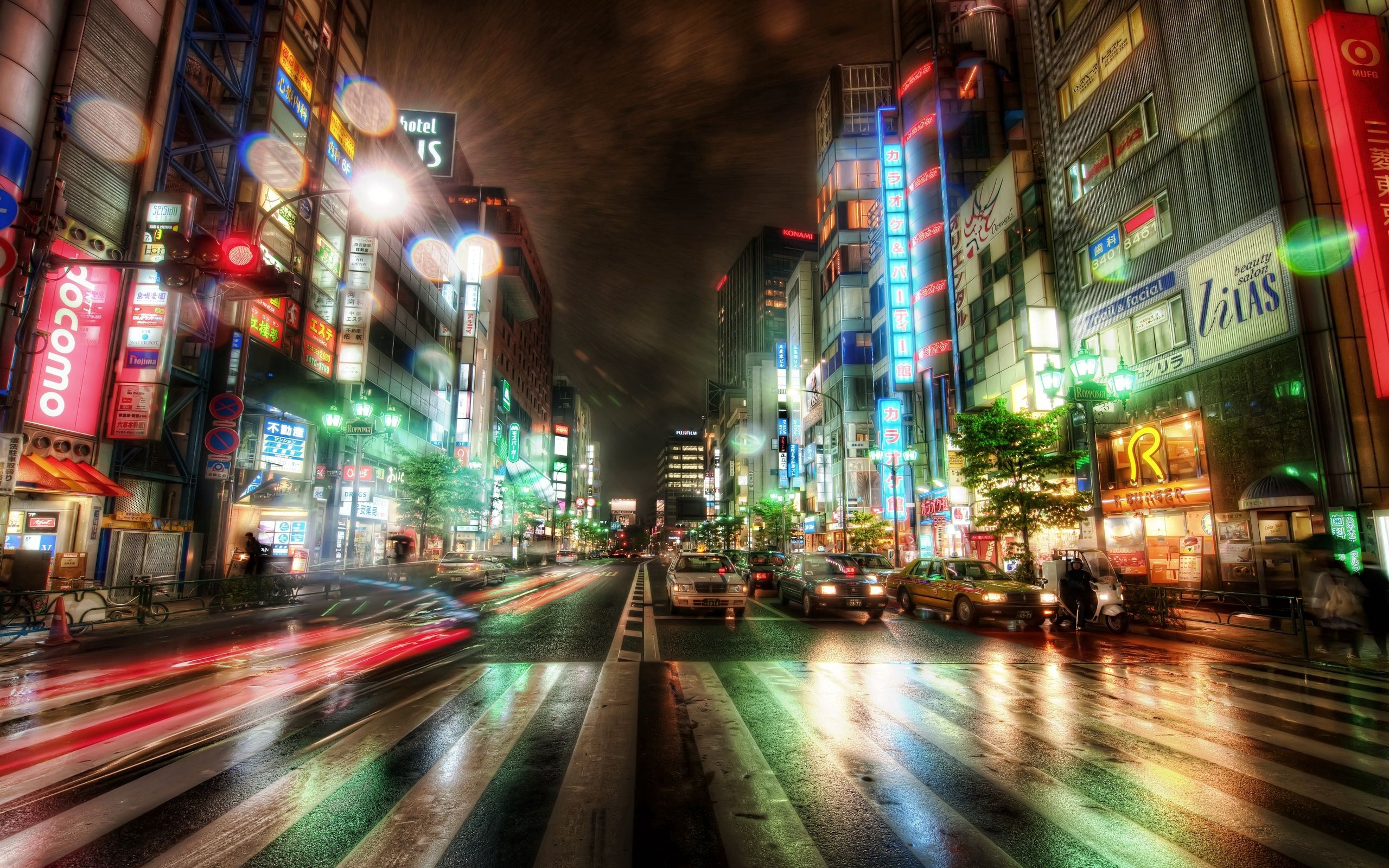 Baixar papel de parede para celular de Cidade, Hdr, Tóquio, Cidade Noturna, Cidades gratuito.