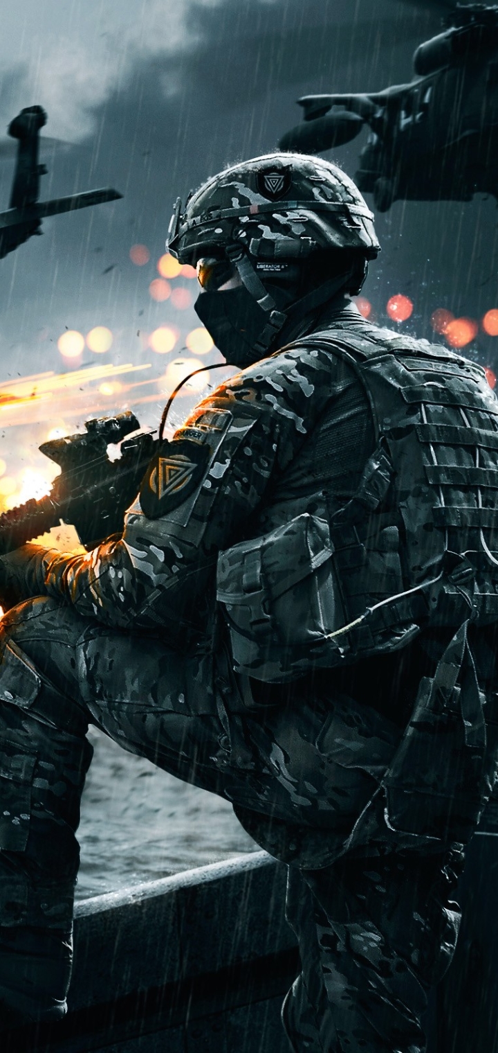 Handy-Wallpaper Schlachtfeld, Militär, Soldat, Computerspiele, Battlefield 4 kostenlos herunterladen.
