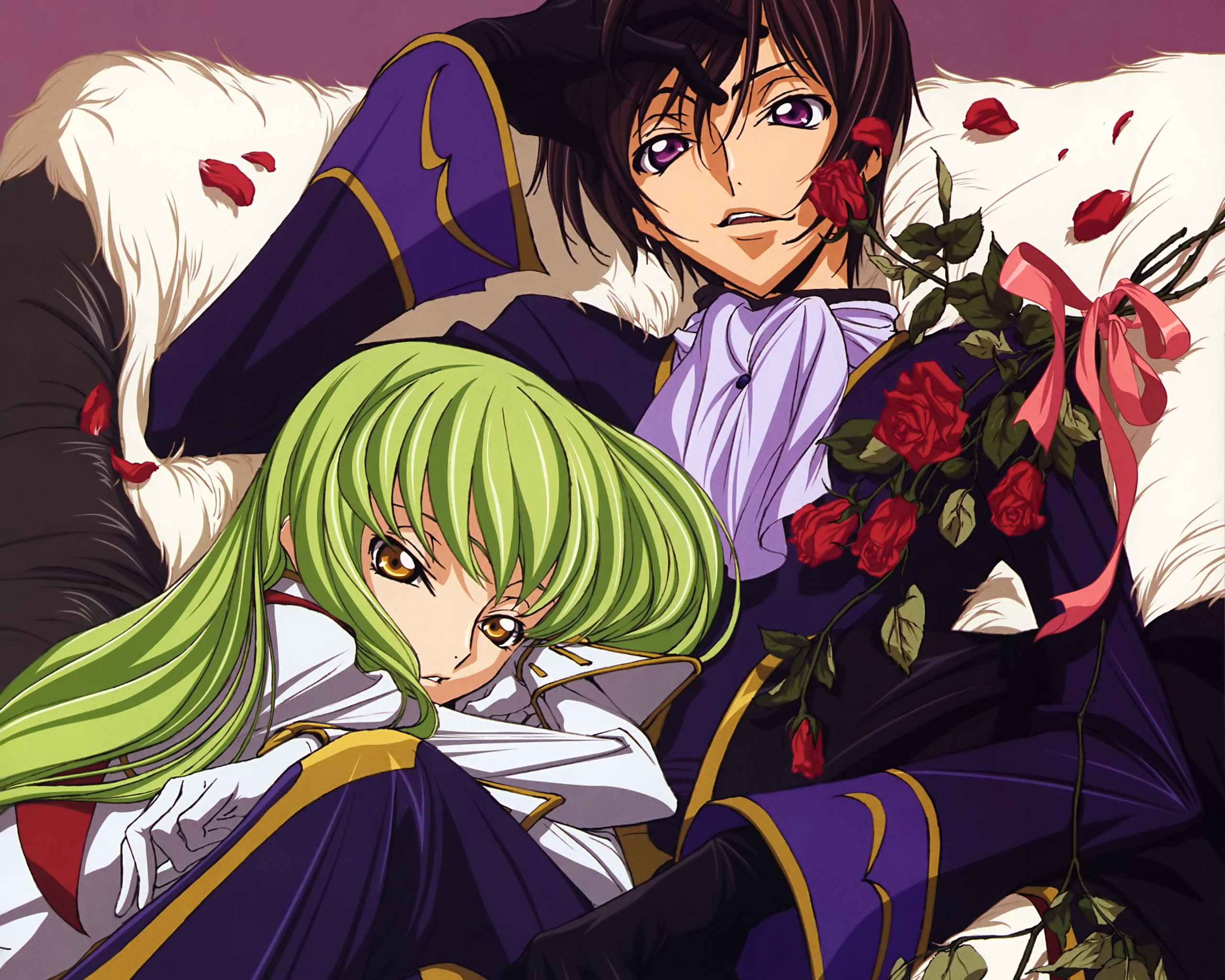 Free download wallpaper Anime, Lelouch Lamperouge, Code Geass, C C (Code Geass) on your PC desktop