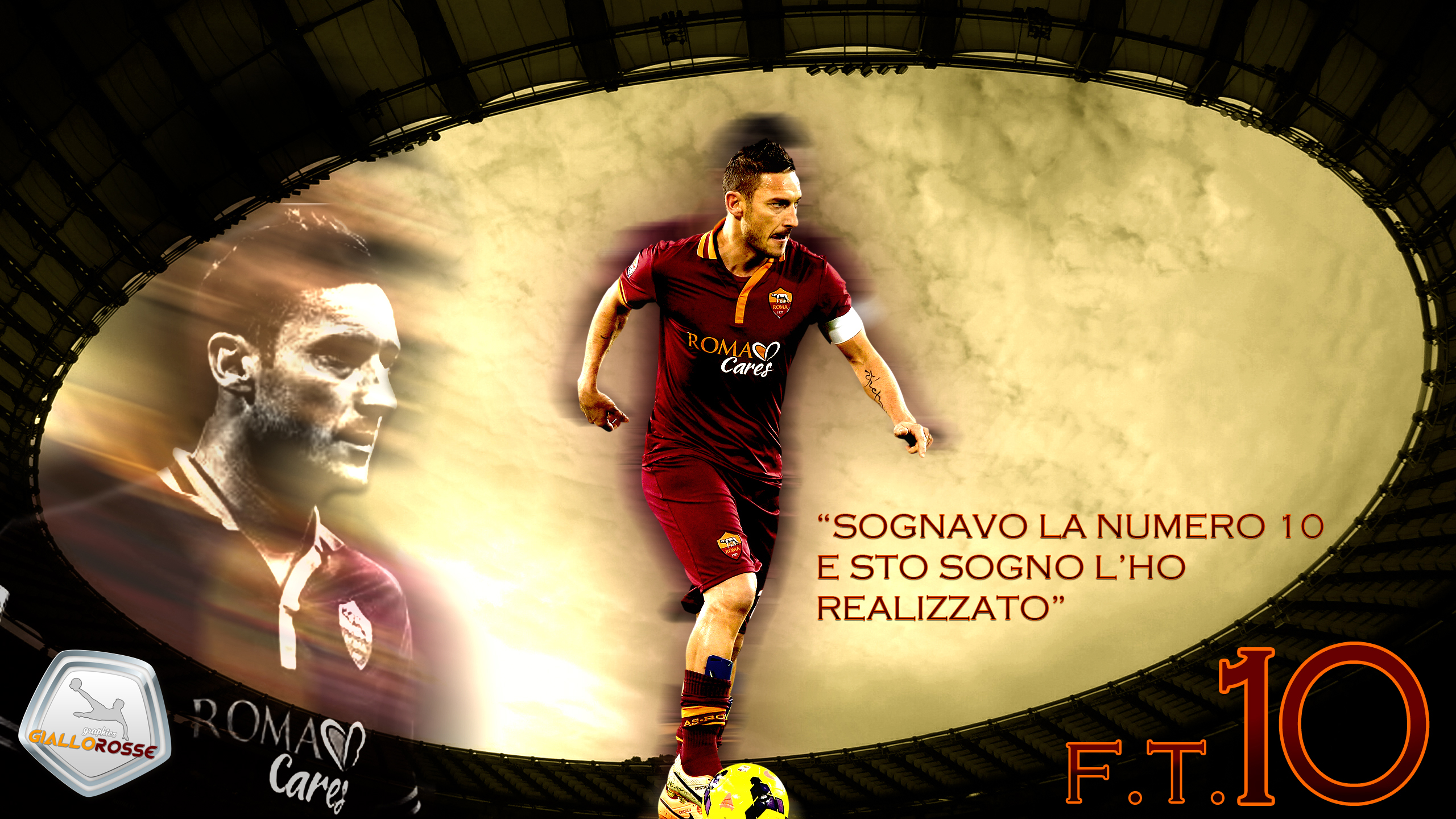 Free download wallpaper Sports, Soccer, Francesco Totti, A S Roma on your PC desktop