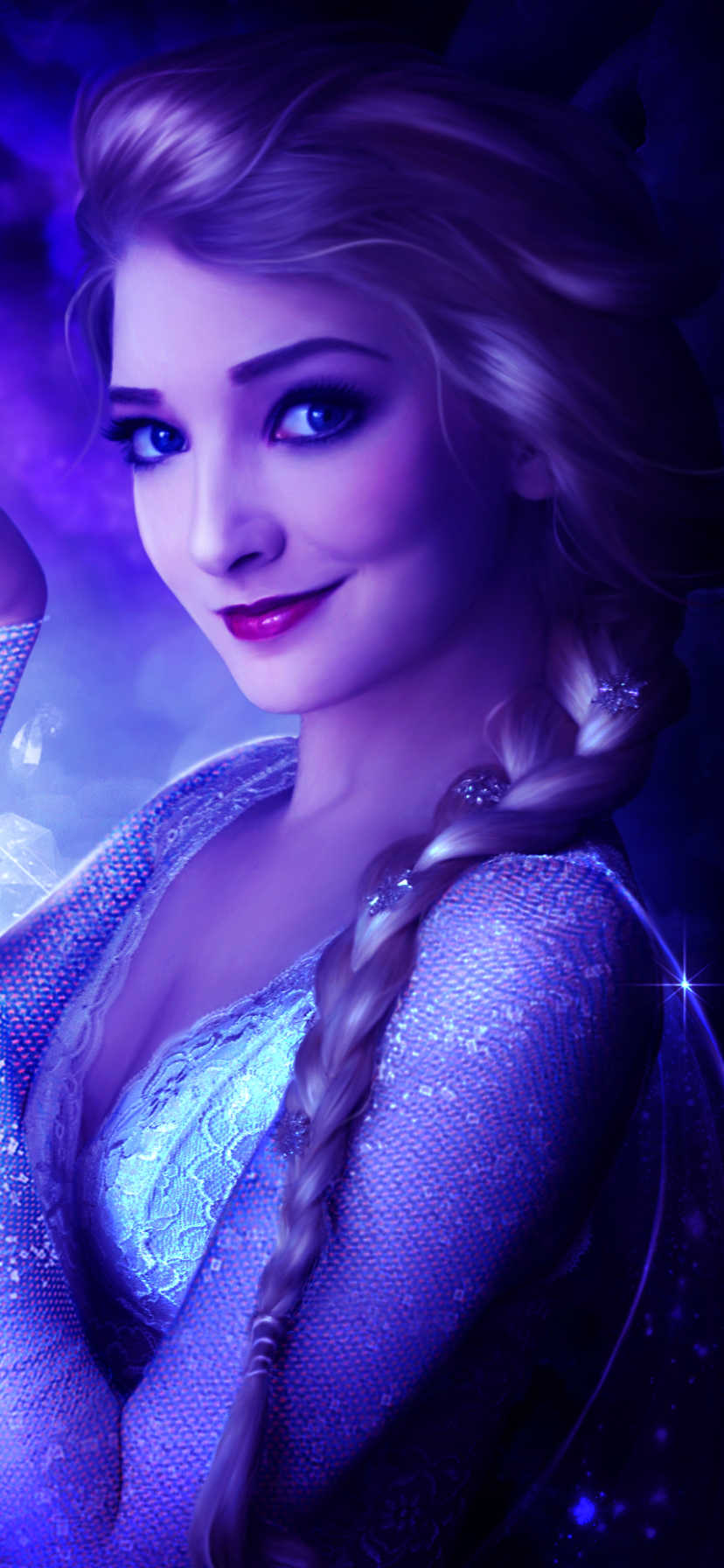 Download mobile wallpaper Women, Cosplay, Frozen (Movie), Elsa (Frozen) for free.