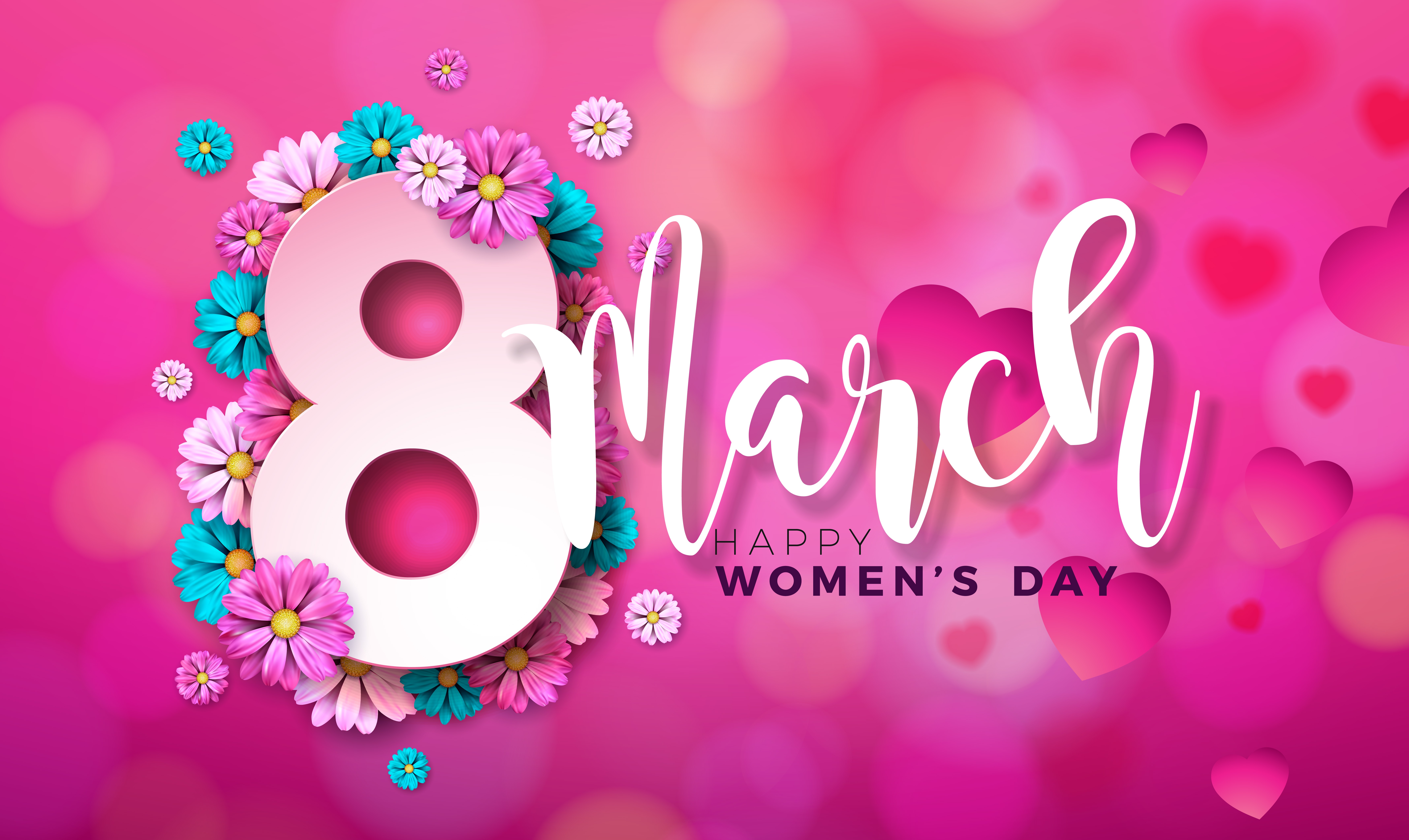 Baixe gratuitamente a imagem Dia Internacional Da Mulher, Feriados, Feliz Dia Da Mulher na área de trabalho do seu PC