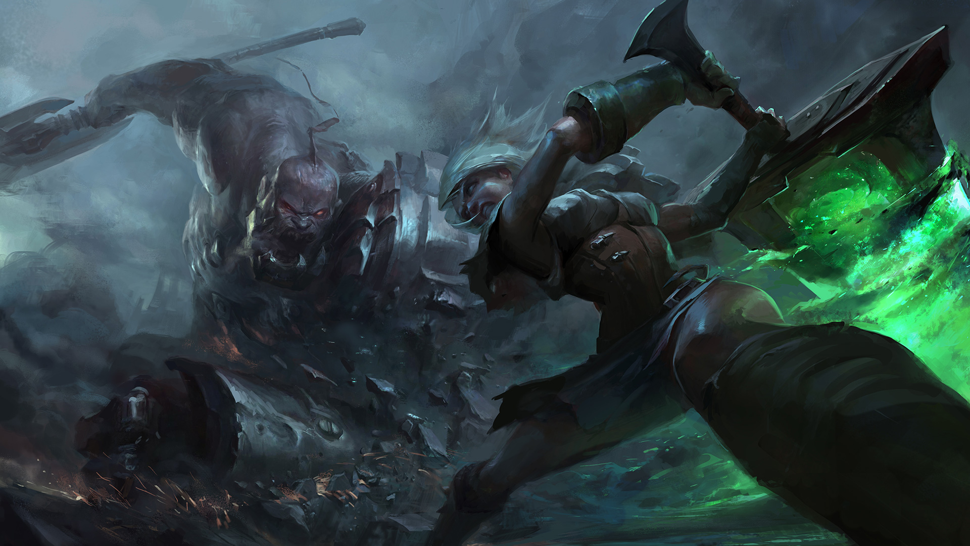 Free download wallpaper League Of Legends, Video Game, Riven (League Of Legends) on your PC desktop