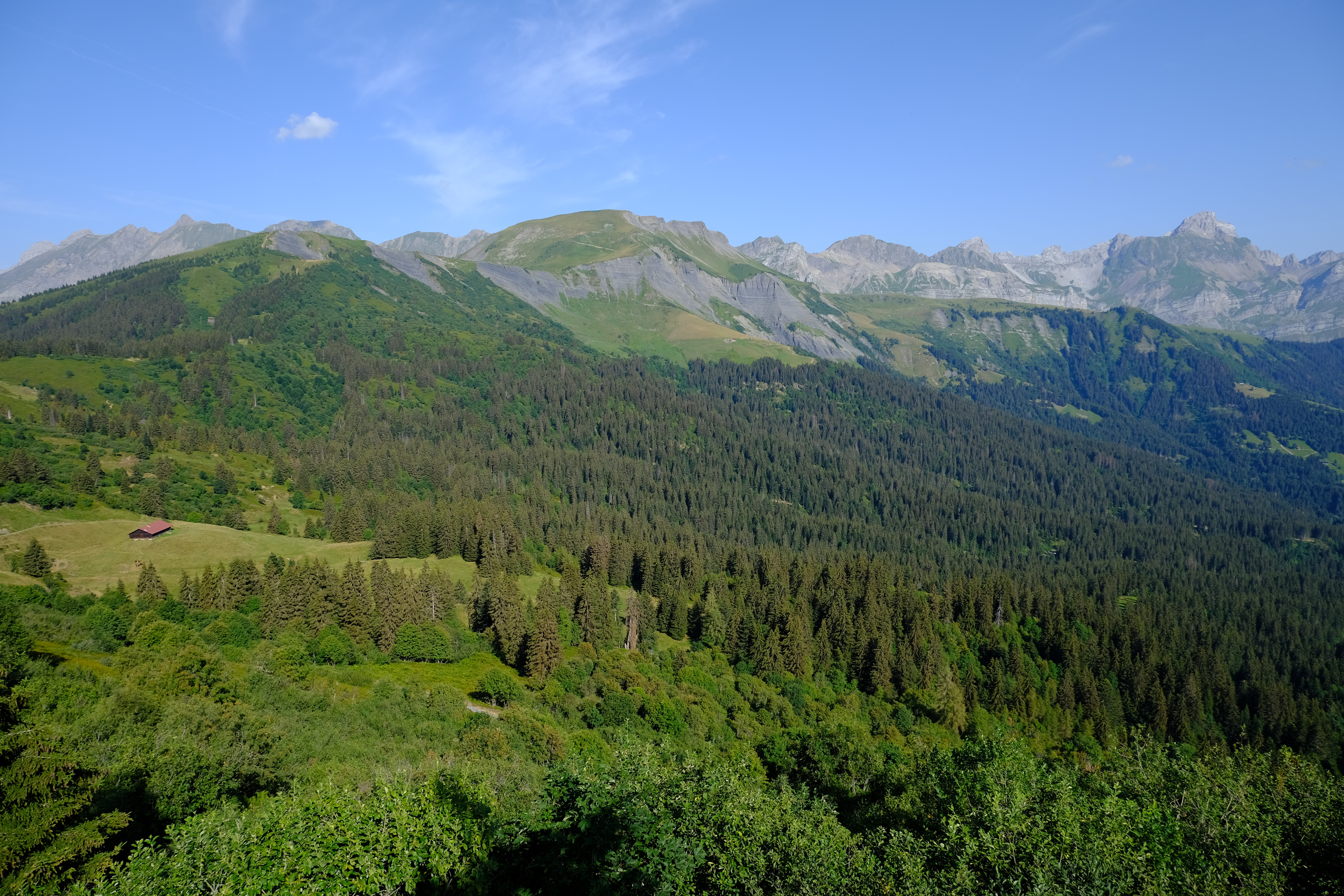 PCデスクトップに自然, 山脈, 上から見る, 森, 森林, 風景画像を無料でダウンロード