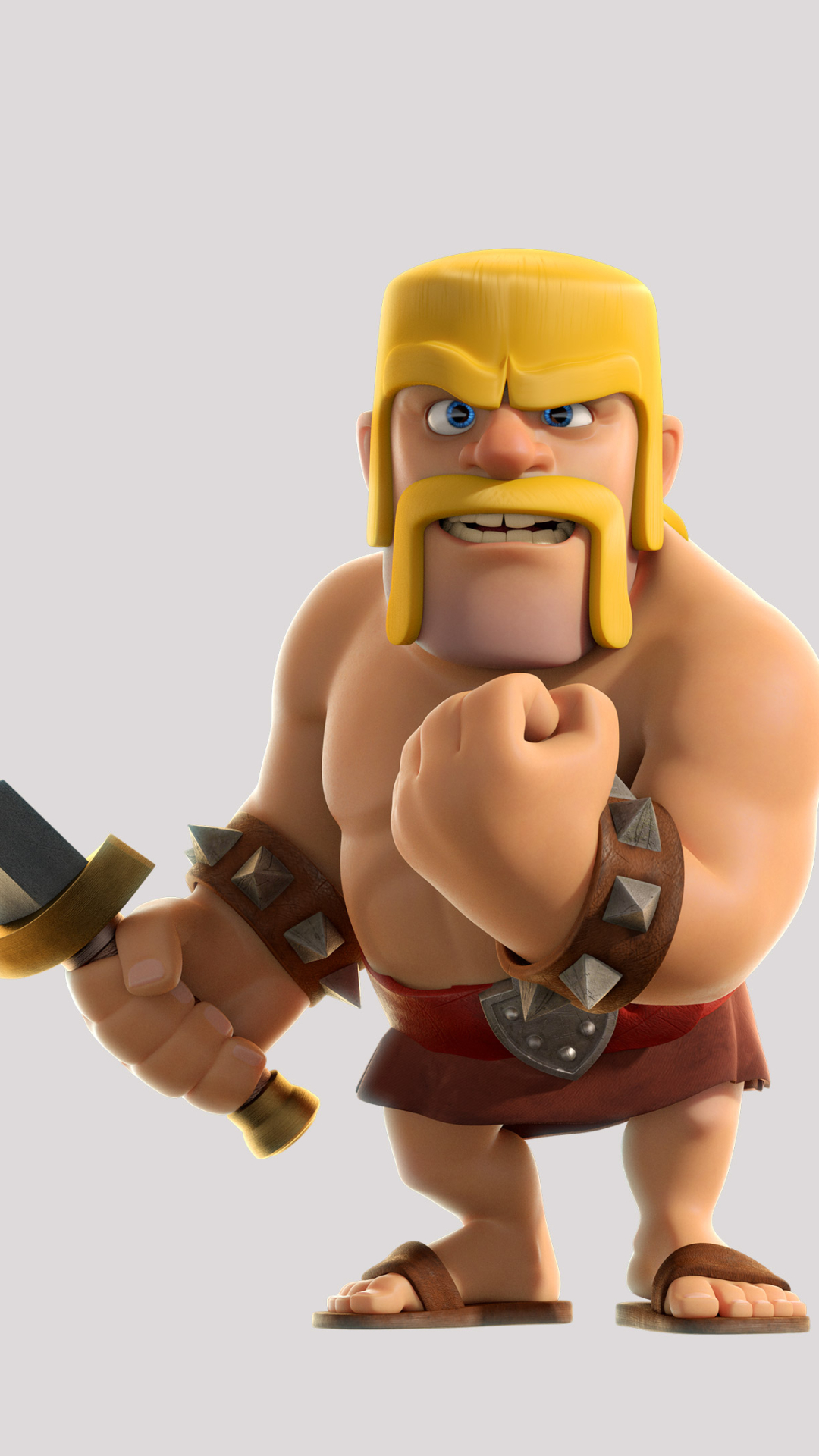 High Definition Barbarian (Clash Of Clans) background