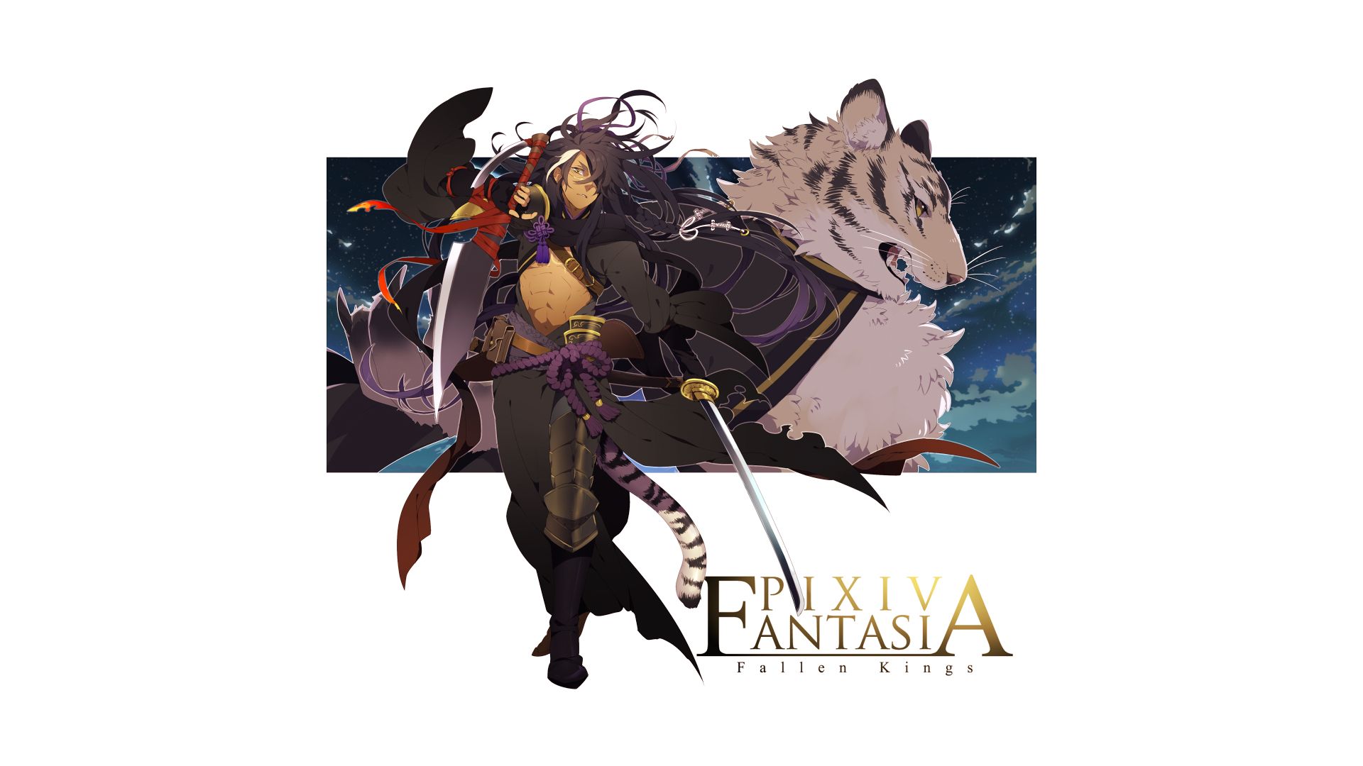 Download mobile wallpaper Anime, Pixiv Fantasia Fallen Kings for free.