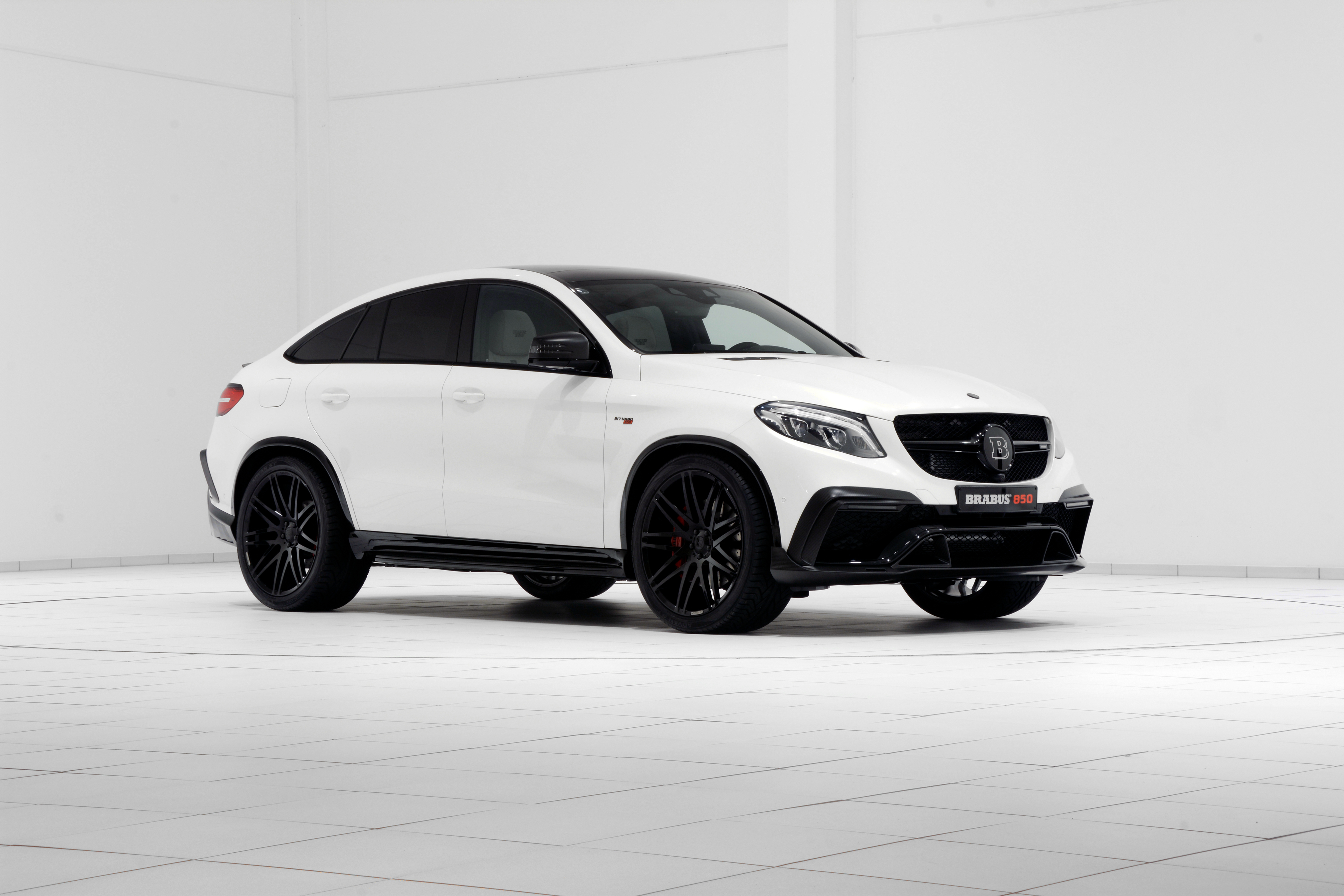 amg, cars, white, side view, mercedes benz, brabus, gle class