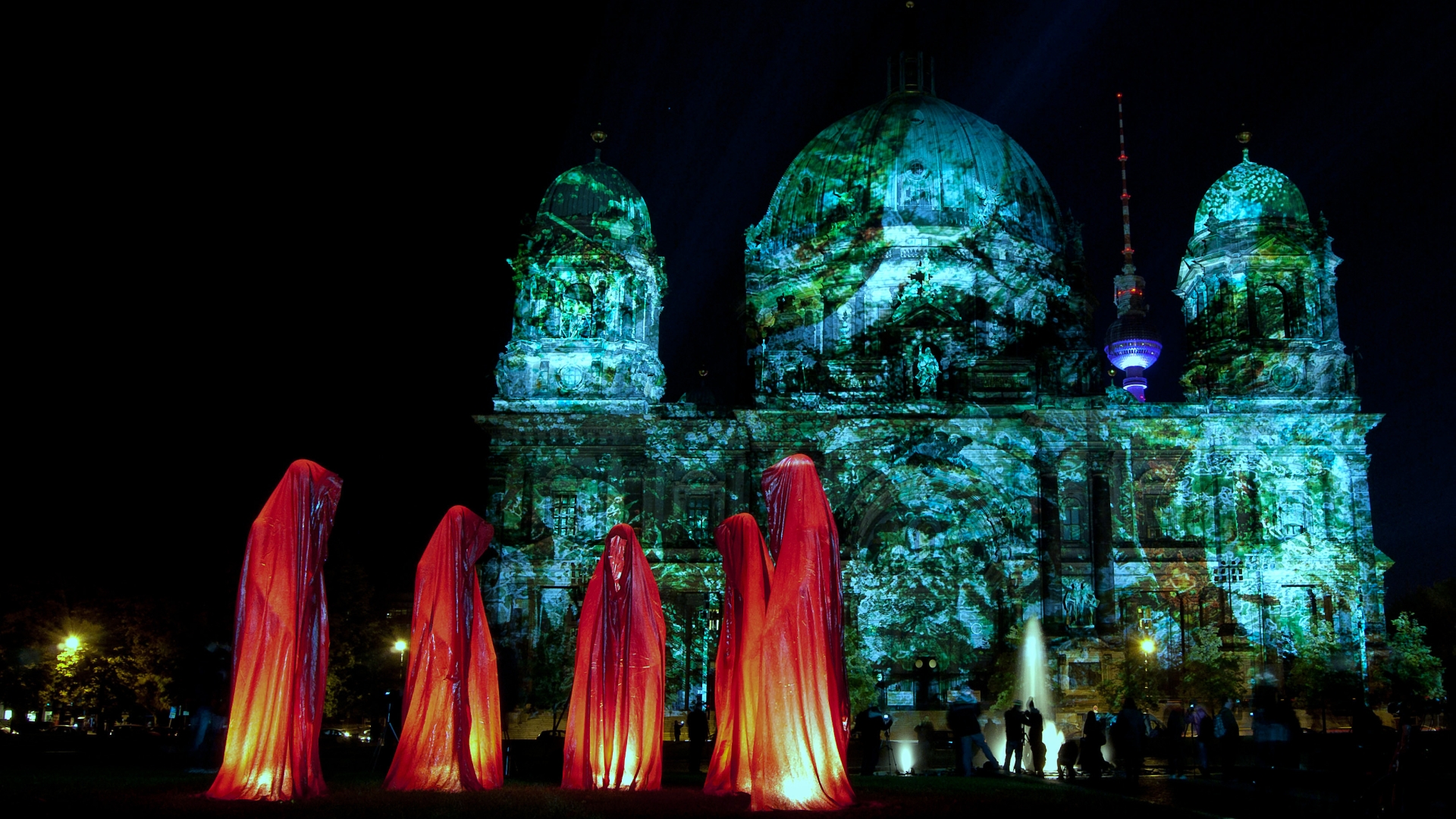 Téléchargez gratuitement l'image Artistique, Fête Des Lumières Berlin sur le bureau de votre PC
