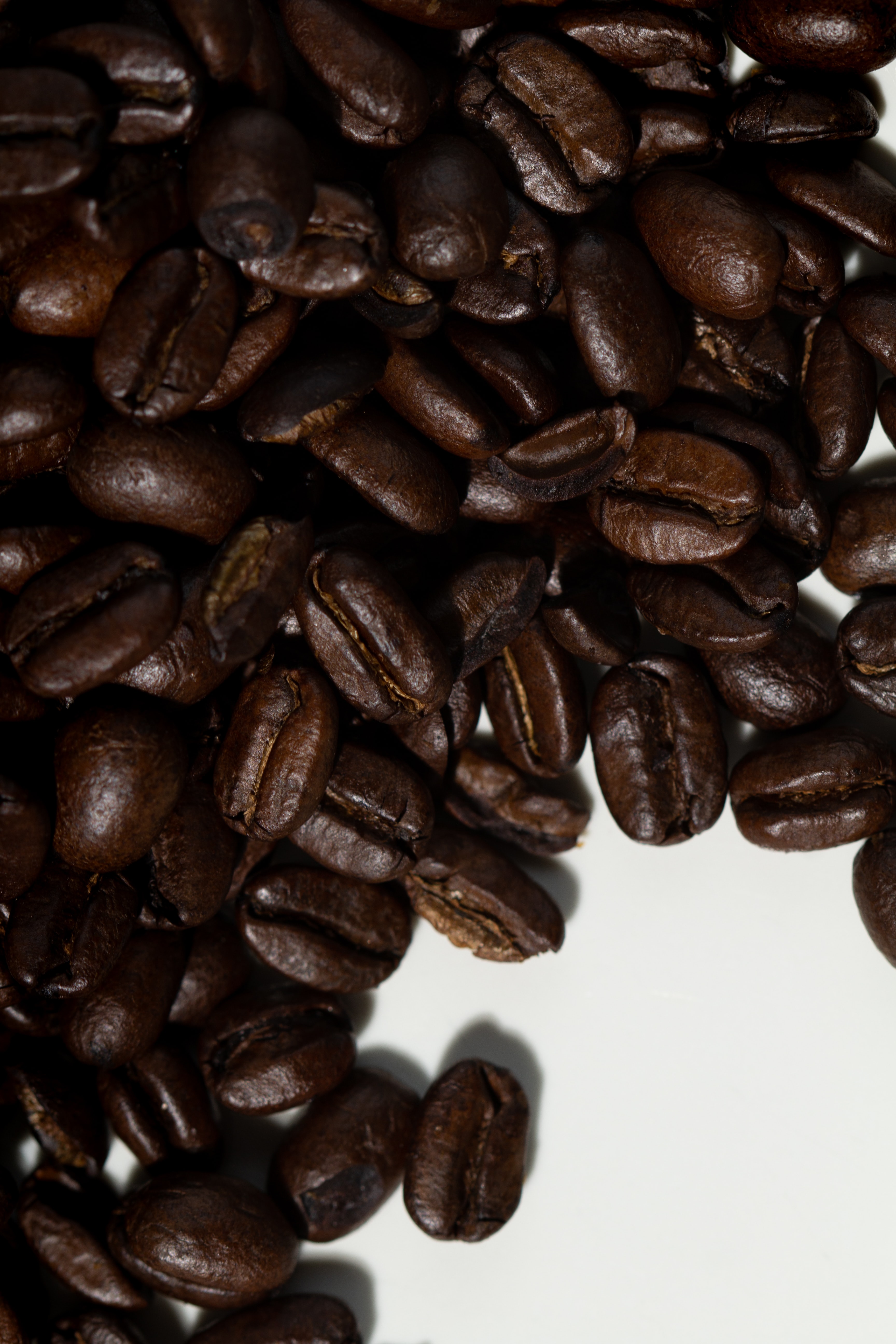 Free download wallpaper Macro, Grain, Food, Dark, Grains, Brown, Coffee Beans, Coffee on your PC desktop