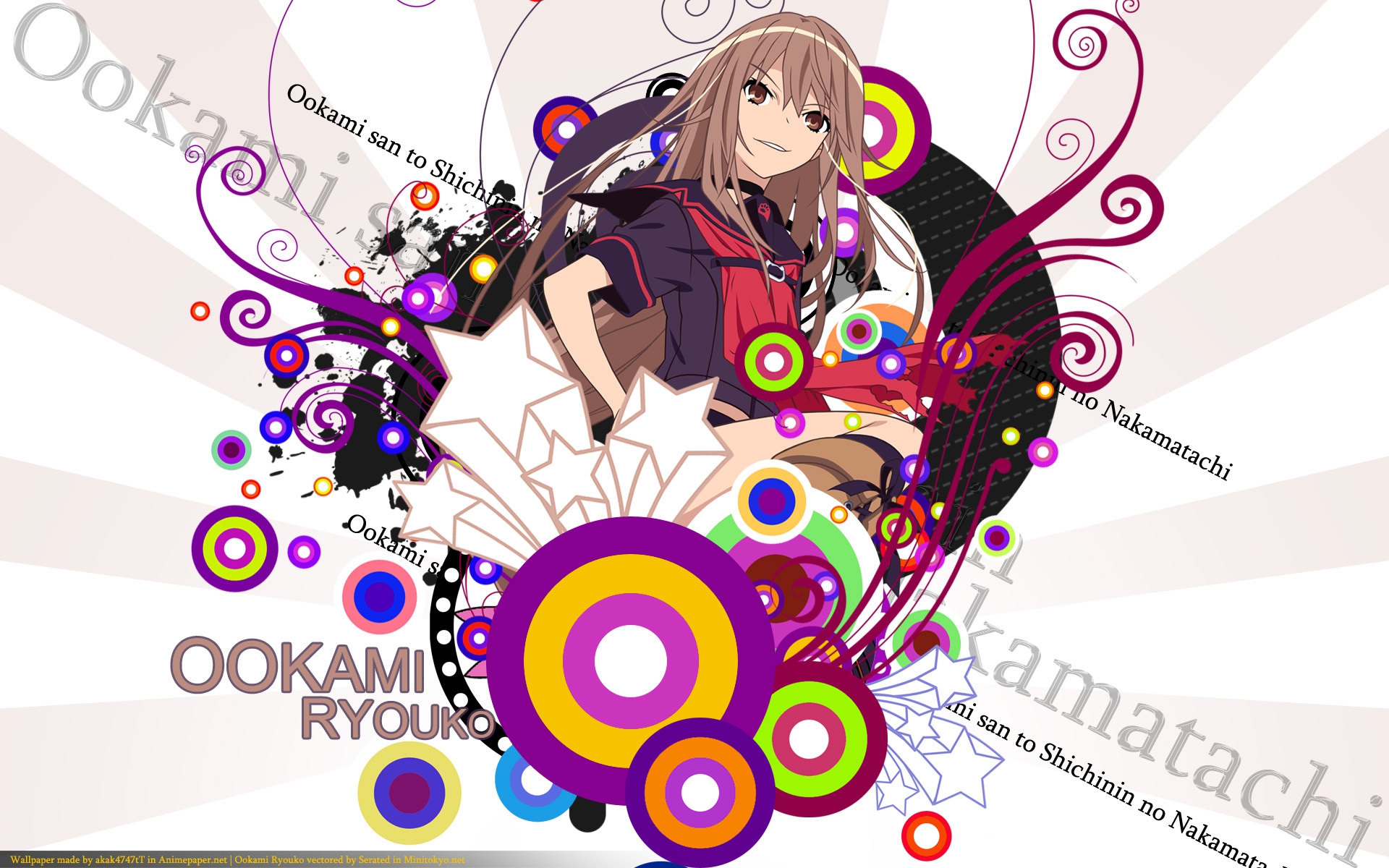 Download mobile wallpaper Ookami San To Shichinin No Nakama Tachi, Anime for free.