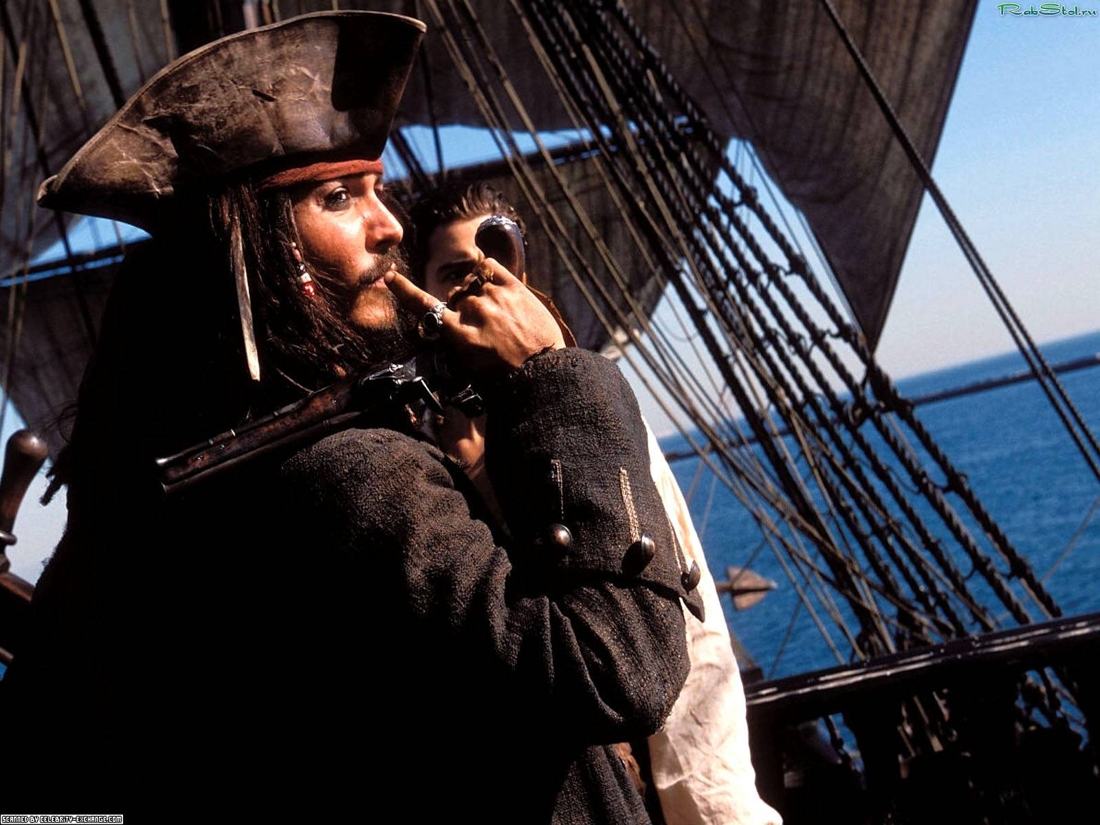 13312 скачать обои пираты карибского моря (pirates of the caribbean), джонни депп (johnny depp), люди, кино, актеры, мужчины, черные - заставки и картинки бесплатно