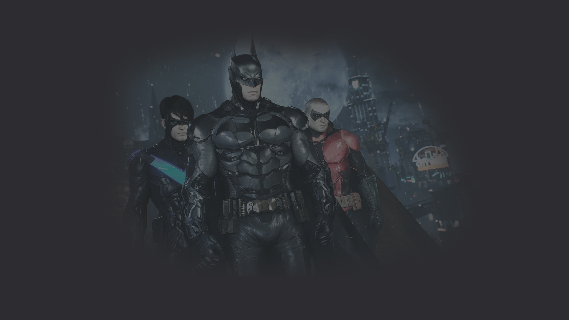 Скачать обои бесплатно Видеоигры, Бэтмен, Найтвинг, Робин (Комиксы Dc), Дик Грейсон, Тим Дрейк, Batman: Рыцарь Аркхема картинка на рабочий стол ПК