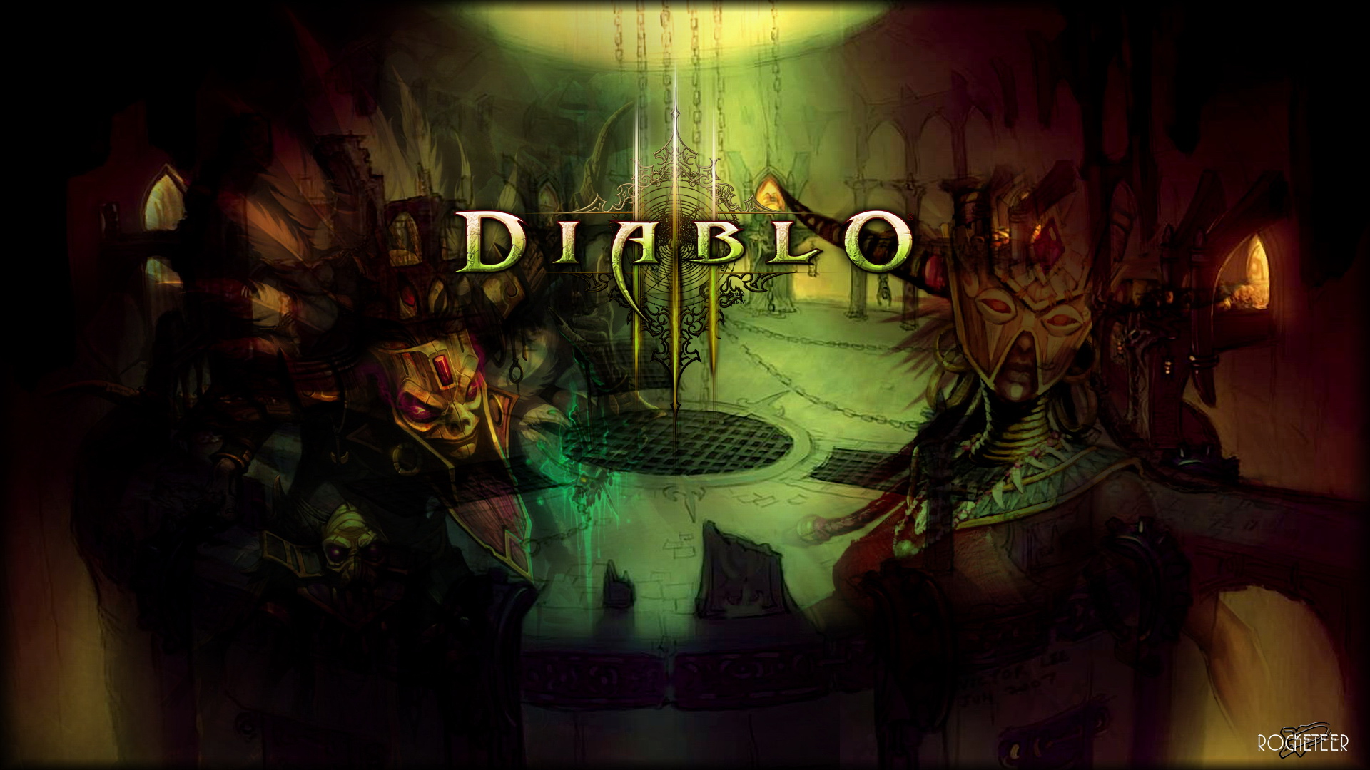 Baixar papel de parede para celular de Feiticeiro (Diablo Iii), Diablo Iii, Diablo, Videogame gratuito.