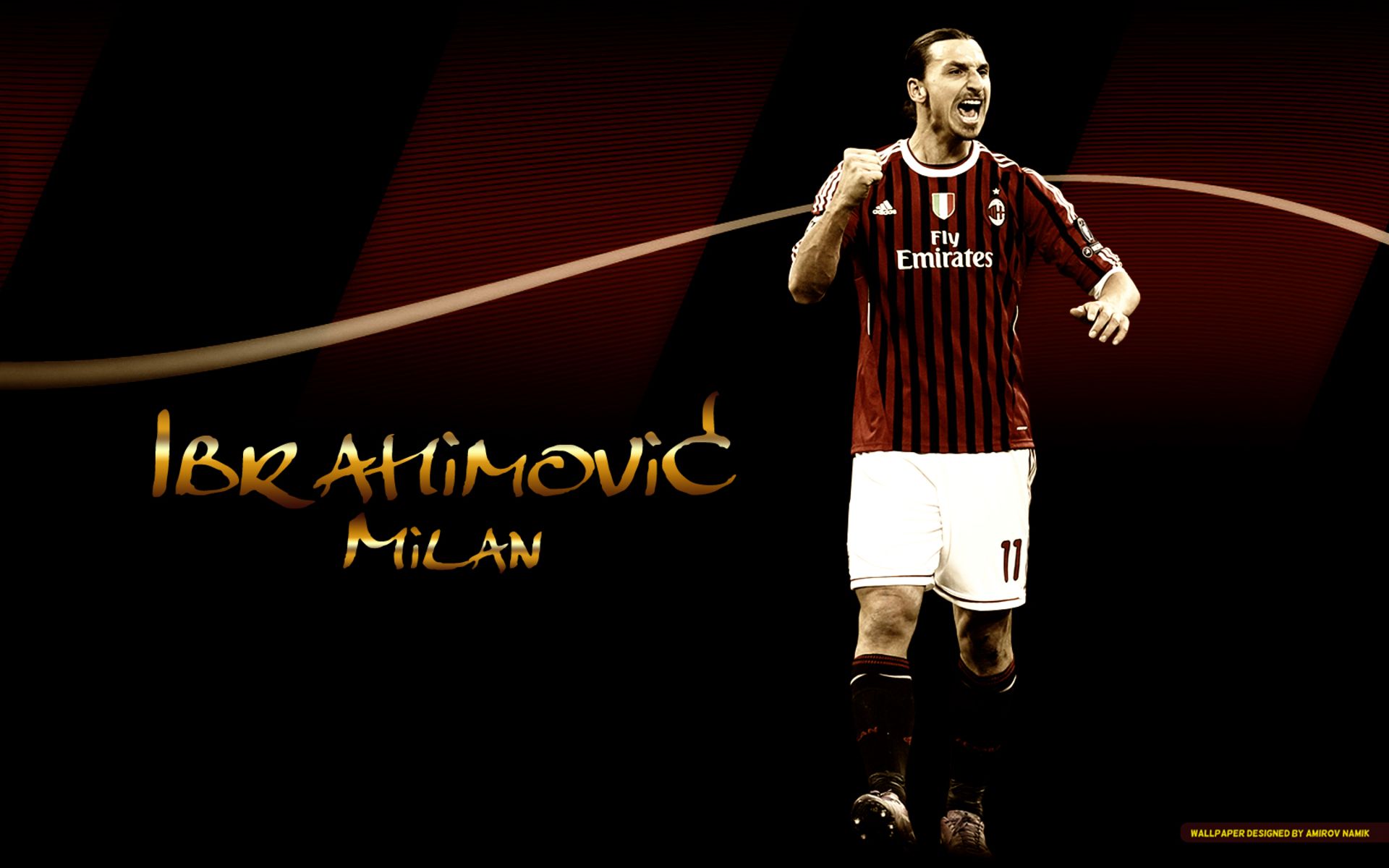 Handy-Wallpaper Sport, Fußball, Zlatan Ibrahimovic, Ac Mailand kostenlos herunterladen.