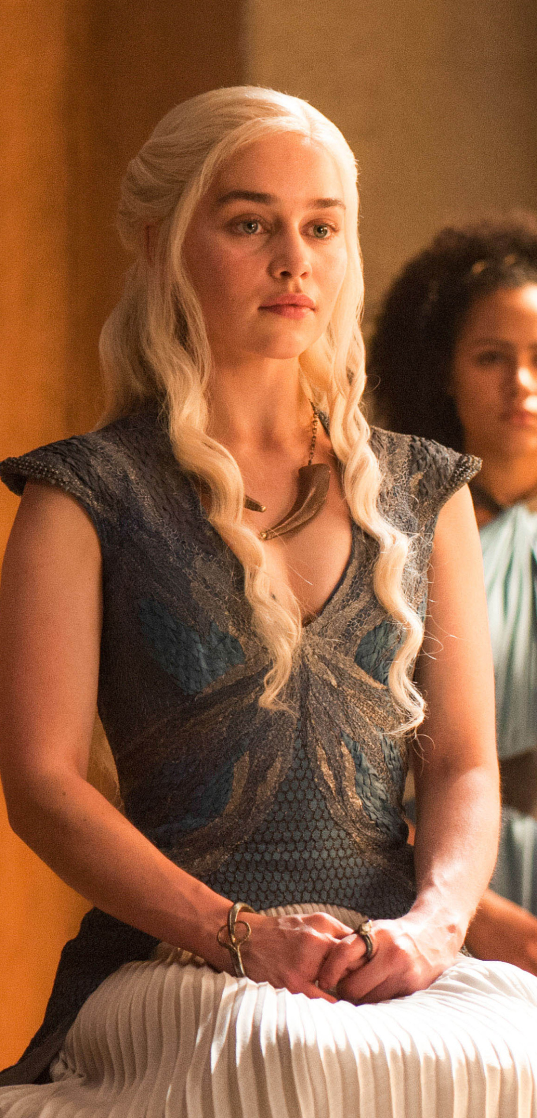 Download mobile wallpaper Game Of Thrones, Tv Show, Daenerys Targaryen, Emilia Clarke for free.