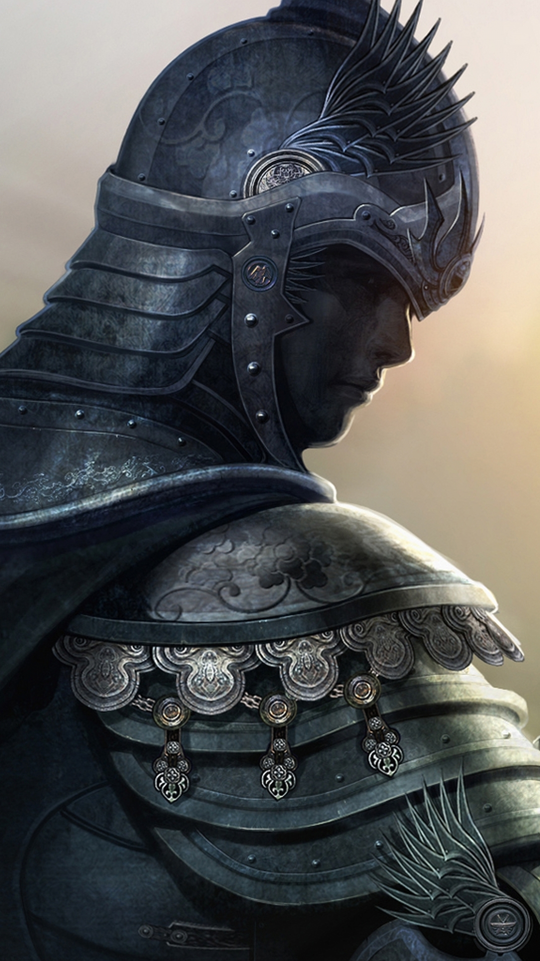 Download mobile wallpaper Fantasy, Warrior, Knight for free.