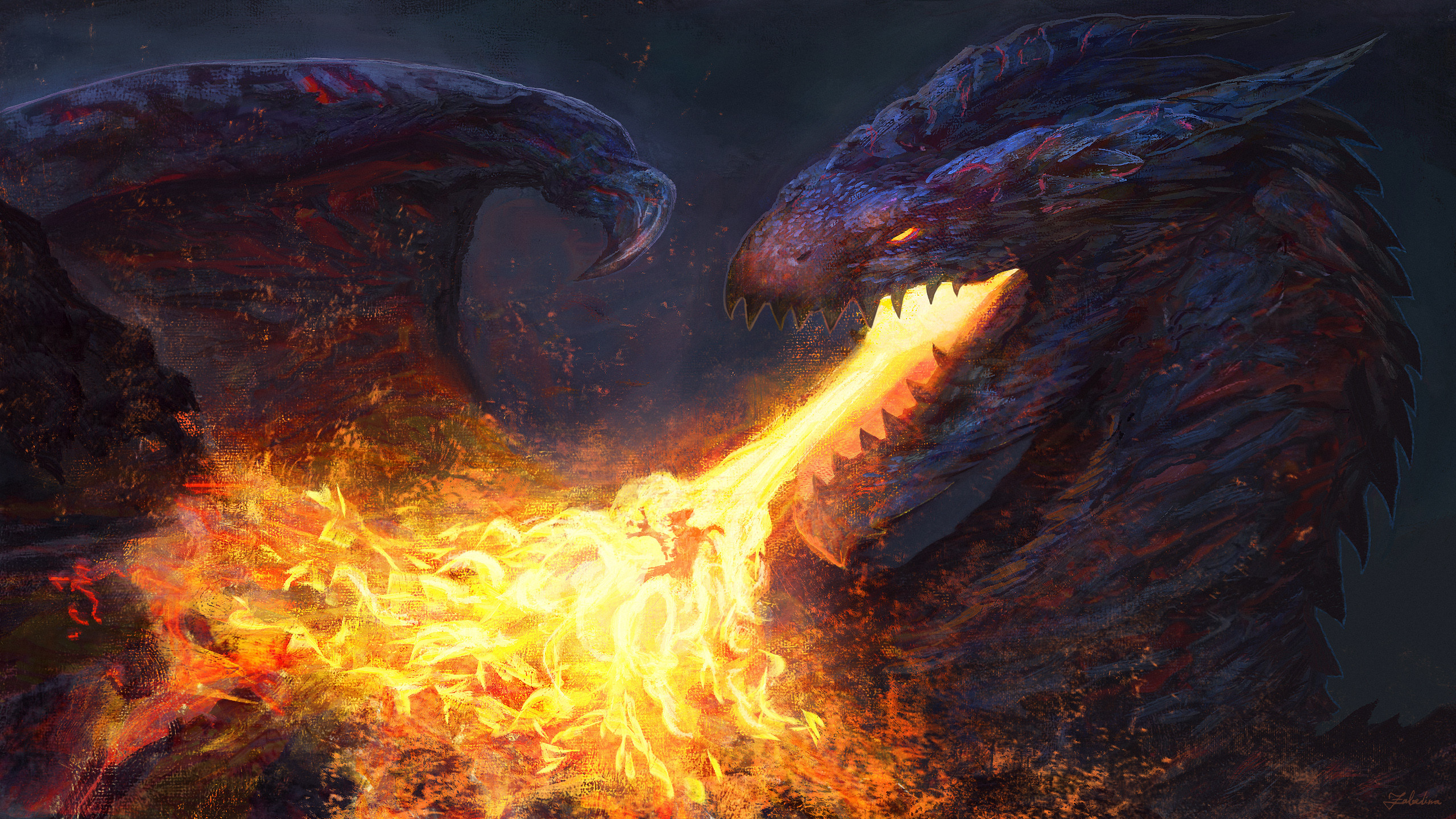 Free download wallpaper Fantasy, Dragon on your PC desktop