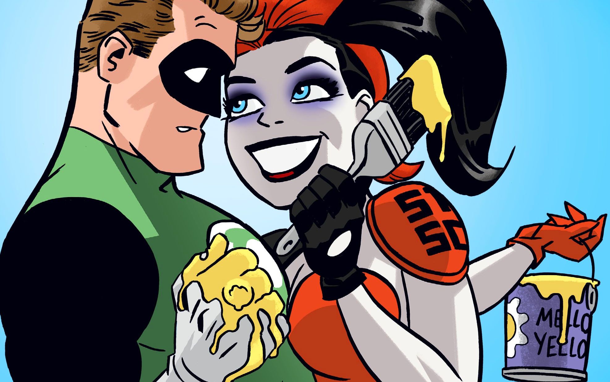 Download mobile wallpaper Green Lantern, Comics, Harley Quinn, Dc Comics for free.