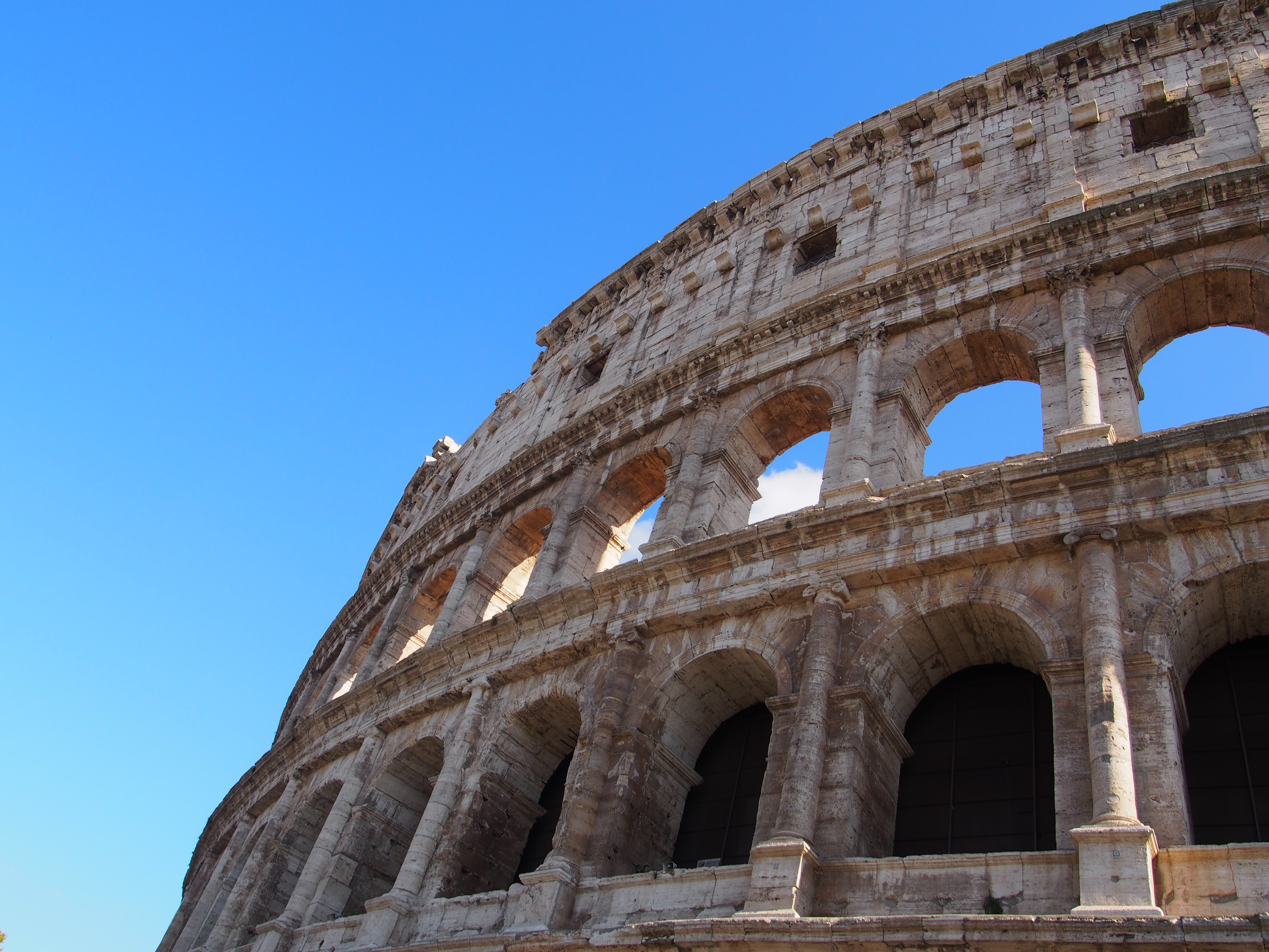 colosseum, cities, architecture, italy, rome