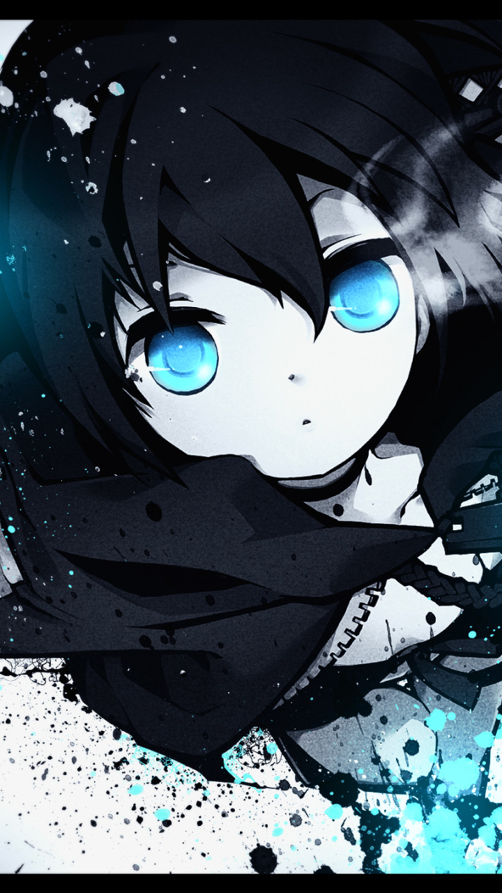 Download mobile wallpaper Anime, Black Rock Shooter for free.