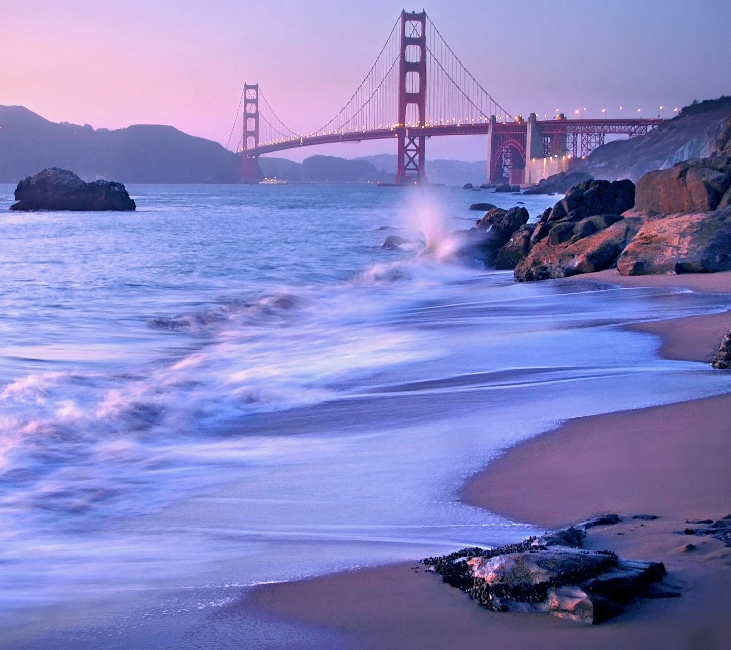 Laden Sie das Kalifornien, Goldenes Tor, Vereinigte Staaten Von Amerika, Brücken, Menschengemacht-Bild kostenlos auf Ihren PC-Desktop herunter