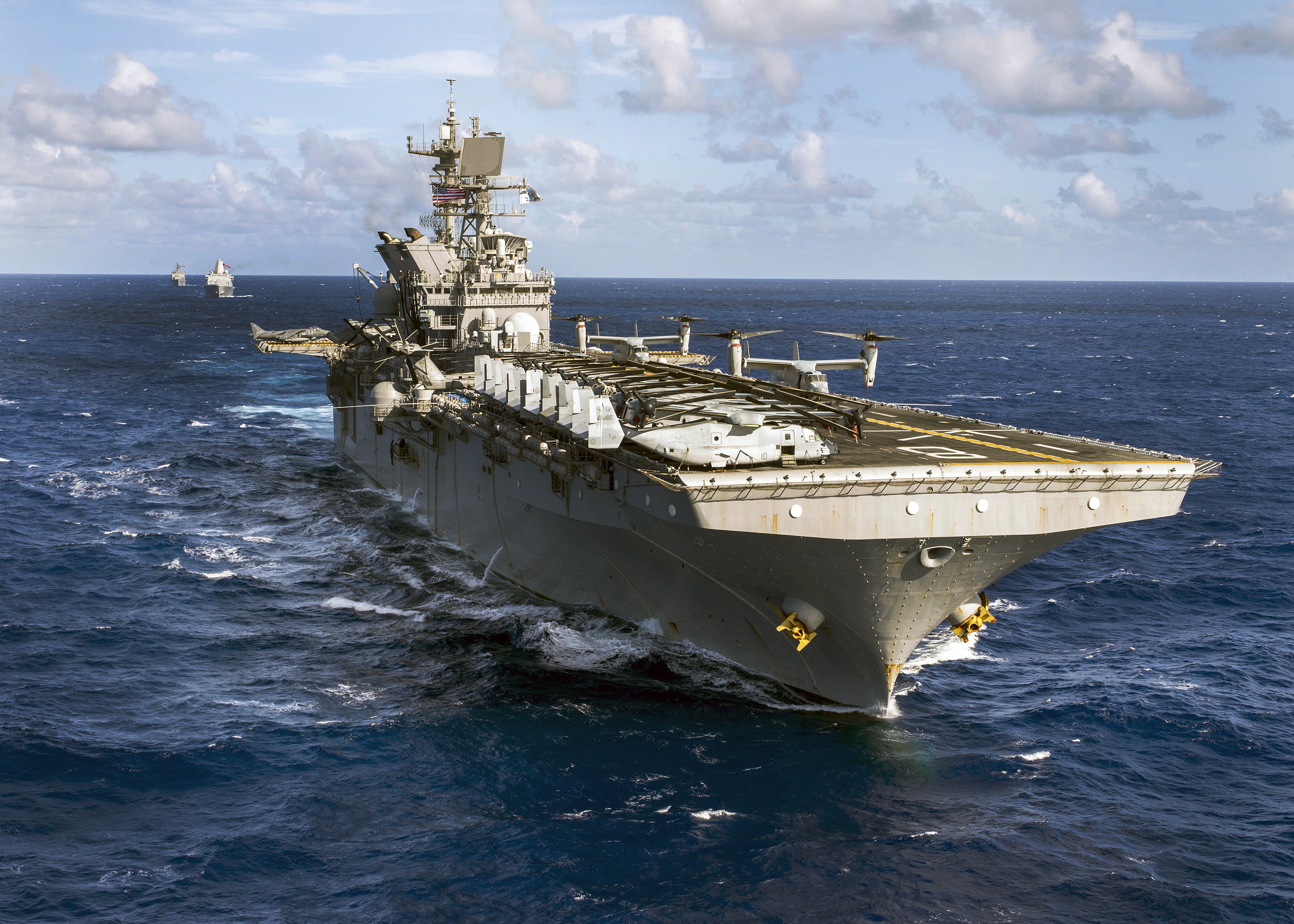 military, uss makin island (lhd 8), aircraft carrier, amphibious assault ship, navy, warship, warships