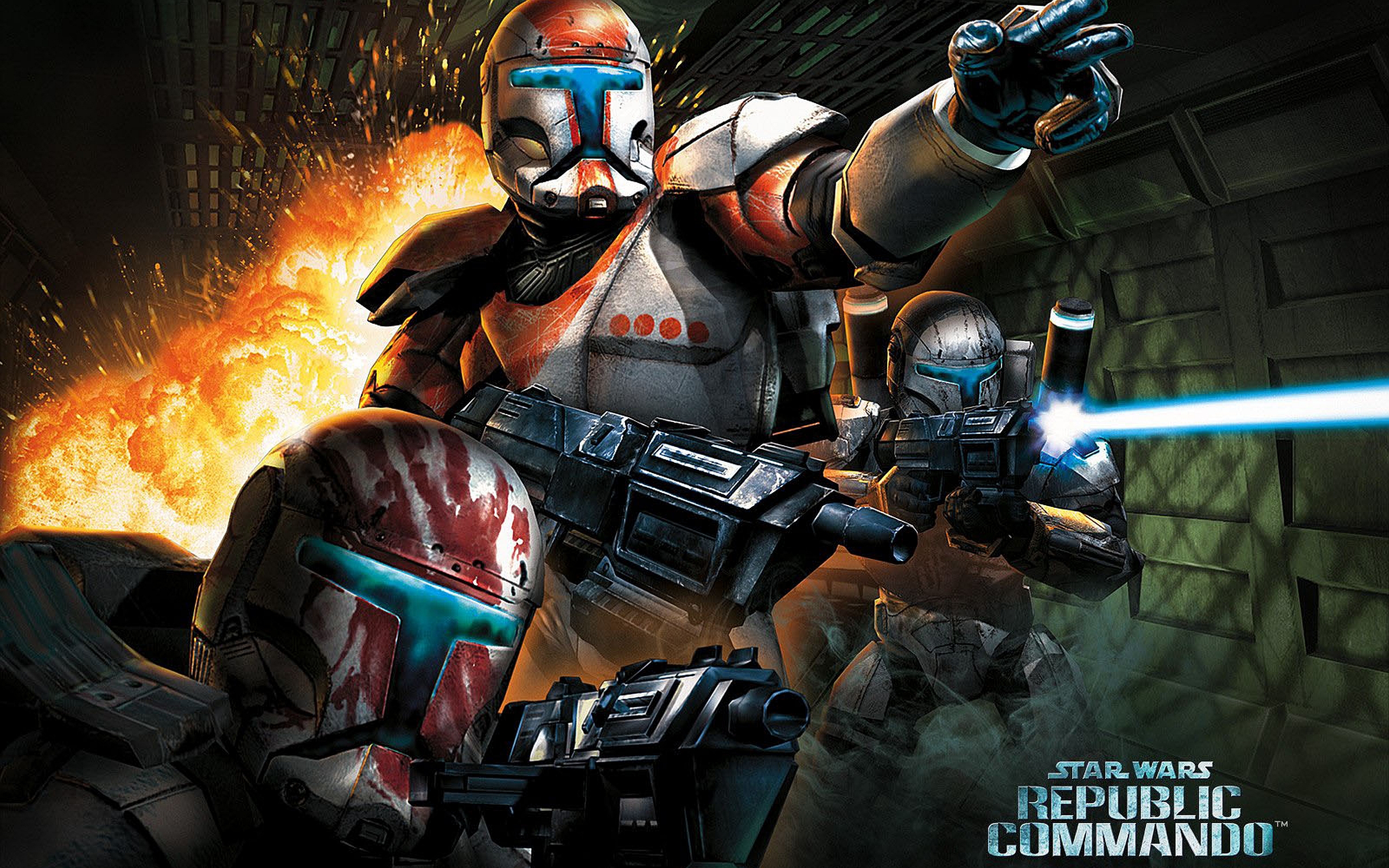 Laden Sie Star Wars: Republic Commando HD-Desktop-Hintergründe herunter