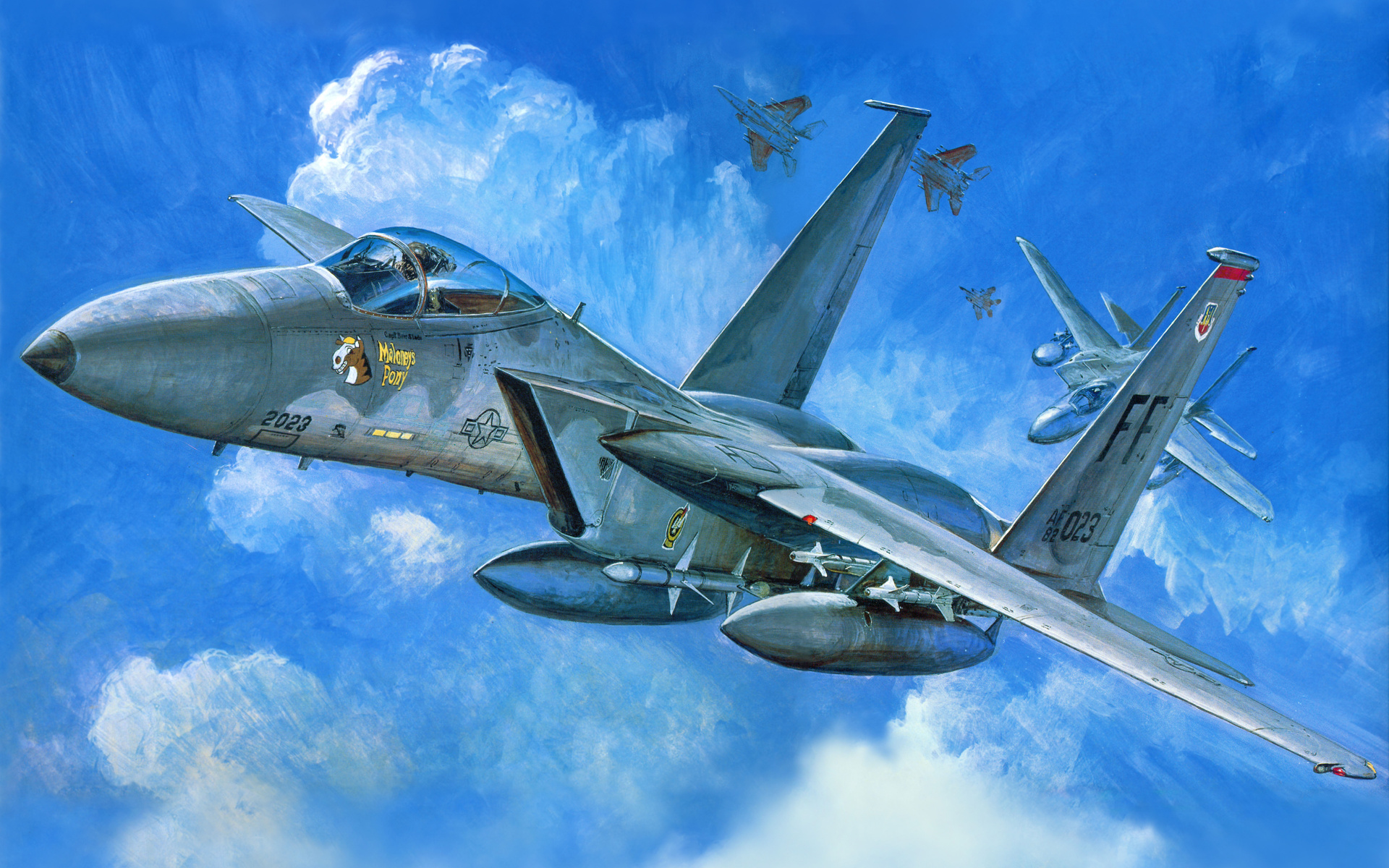 271489画像をダウンロード軍隊, マクドネル・ダグラス f 15 イーグル, 飛行機, 飛ぶ, ジェット戦闘機-壁紙とスクリーンセーバーを無料で