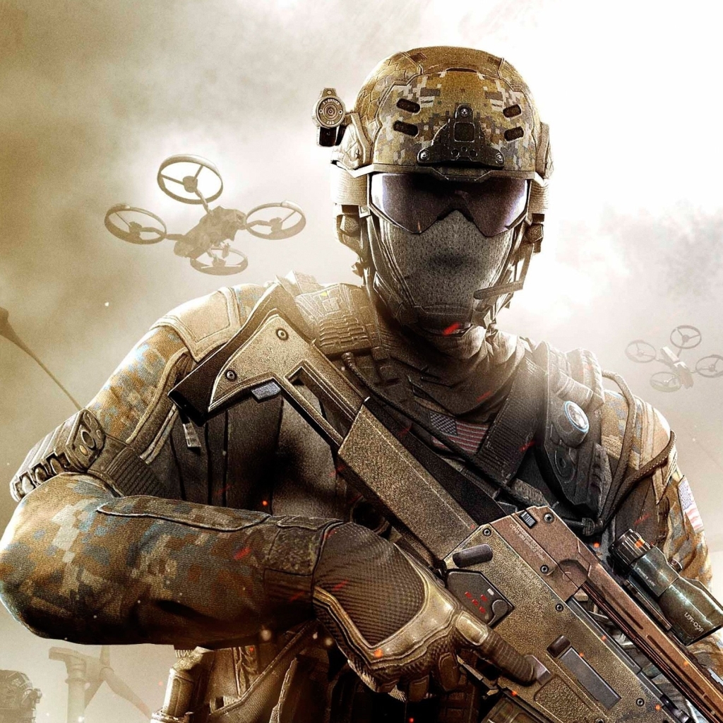 Скачати мобільні шпалери Call Of Duty, Воїн, Військовий, Солдат, Відеогра, Call Of Duty: Black Ops Ii безкоштовно.