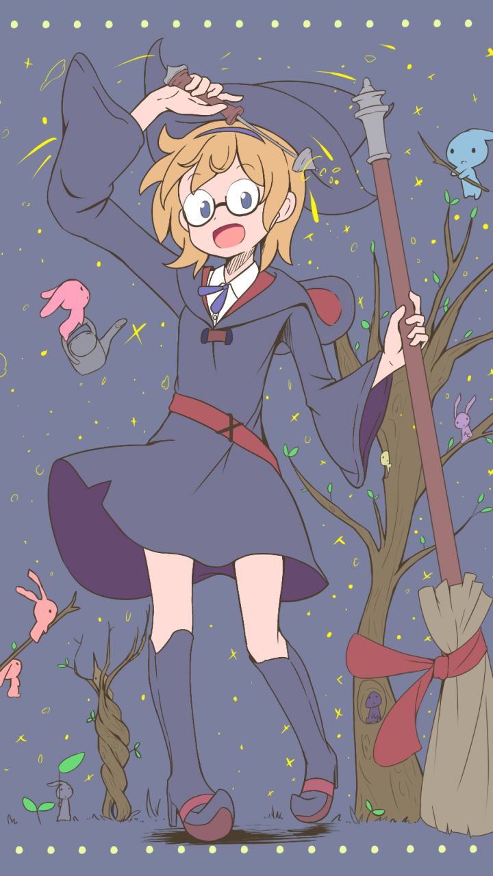Download mobile wallpaper Anime, Lotte Yanson, Little Witch Academia for free.