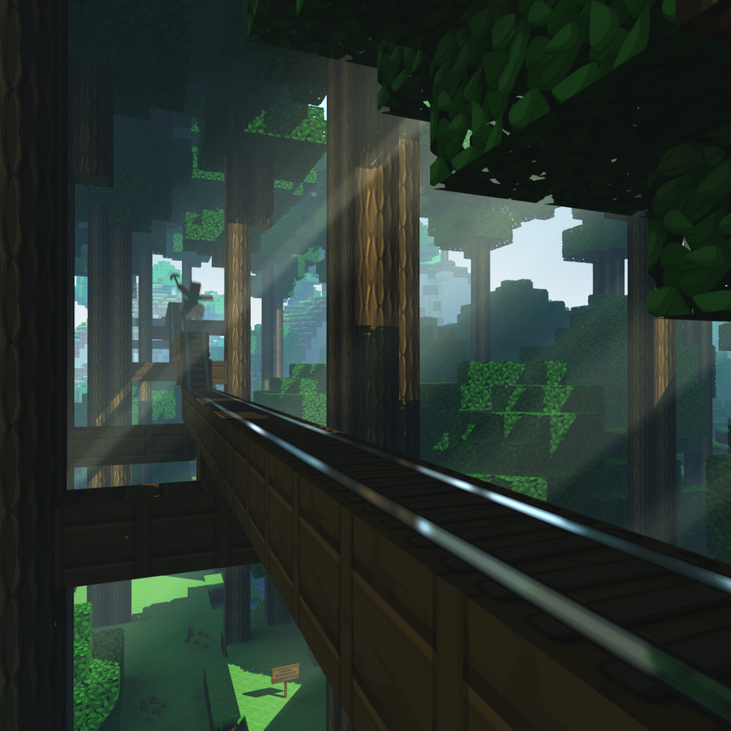 Free download wallpaper Minecraft, Forest, Video Game on your PC desktop
