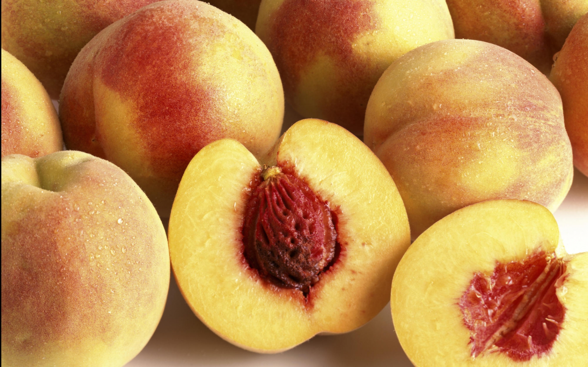 Laden Sie das Pfirsich, Nahrungsmittel-Bild kostenlos auf Ihren PC-Desktop herunter