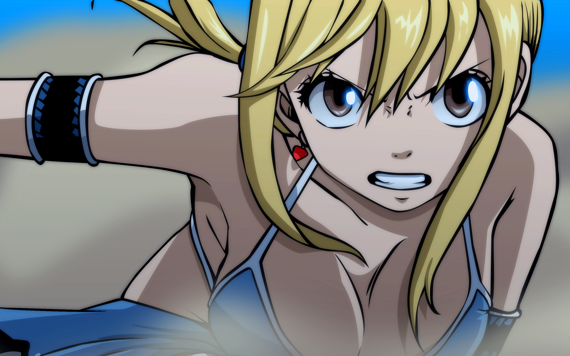Handy-Wallpaper Lucy Heartfilia, Fairy Tail, Animes kostenlos herunterladen.